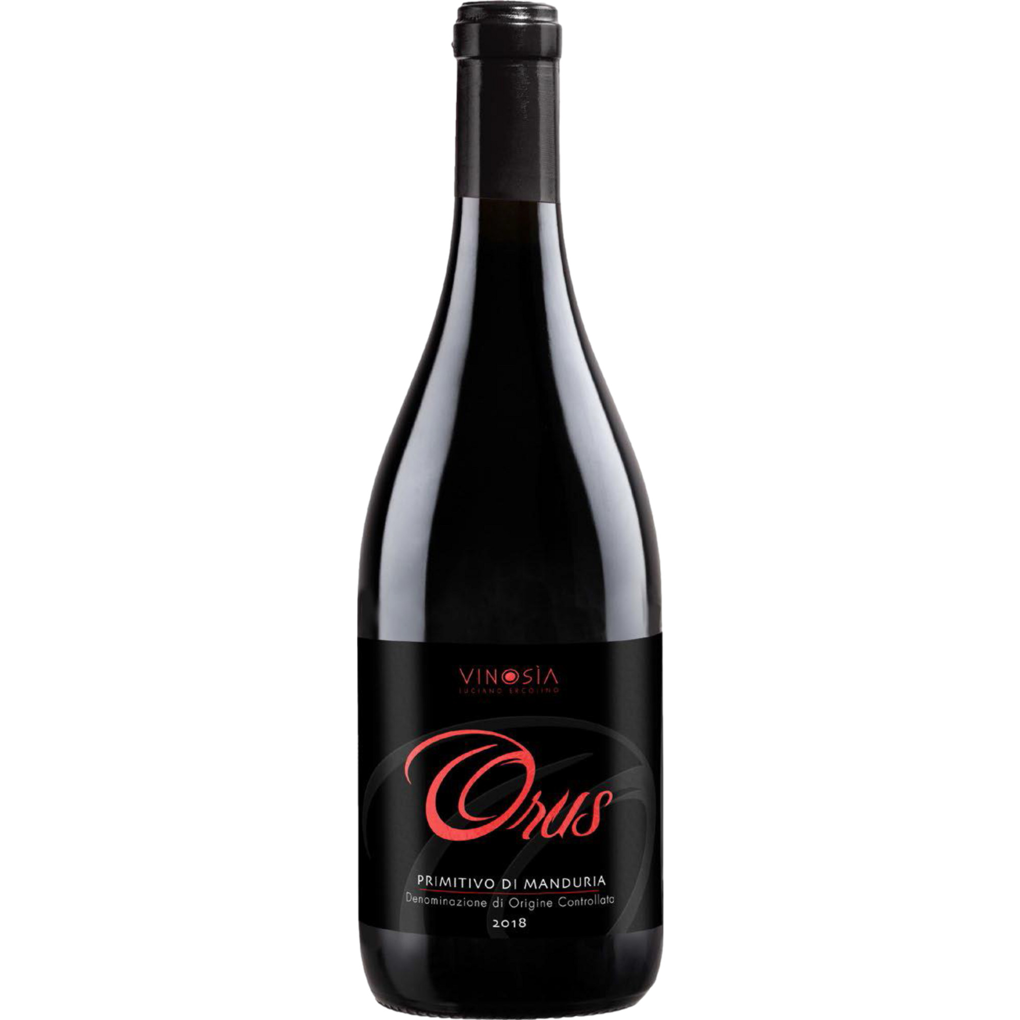 Vinosia Orus Primitivo di Manduria, Primitivo di Manduria DOC, Kampanien, 2021, Rotwein