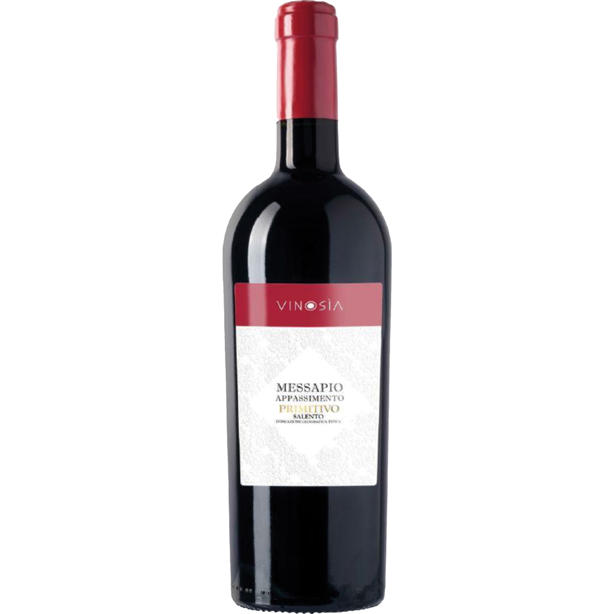 Vinosia Messapio Primitivo Appassimento, Salento IGP, Kampanien, 2021, Rotwein
