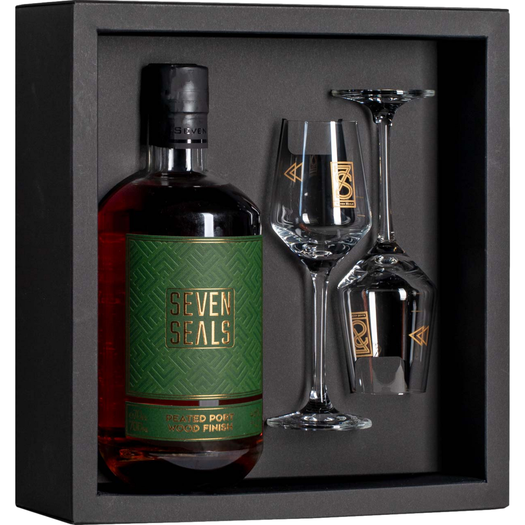 Image of Peated Port Wood Finish Single Malt Whisky, Schweiz, 0,7 L, 46,0 % Vol., Spirituosen