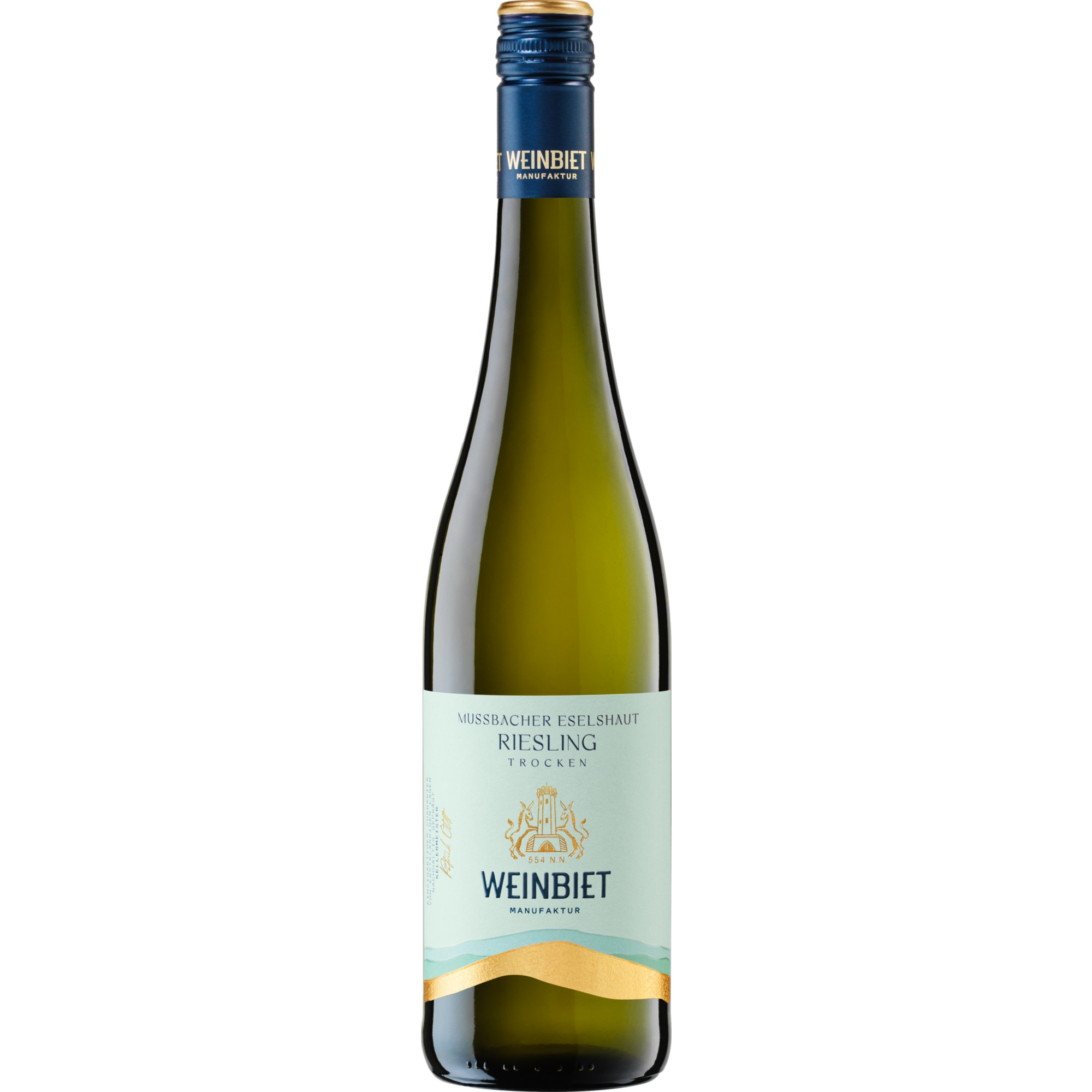 Weinbiet Mussbacher Eselshaut Riesling, Trocken, Pfalz, Pfalz, 2024, Weißwein