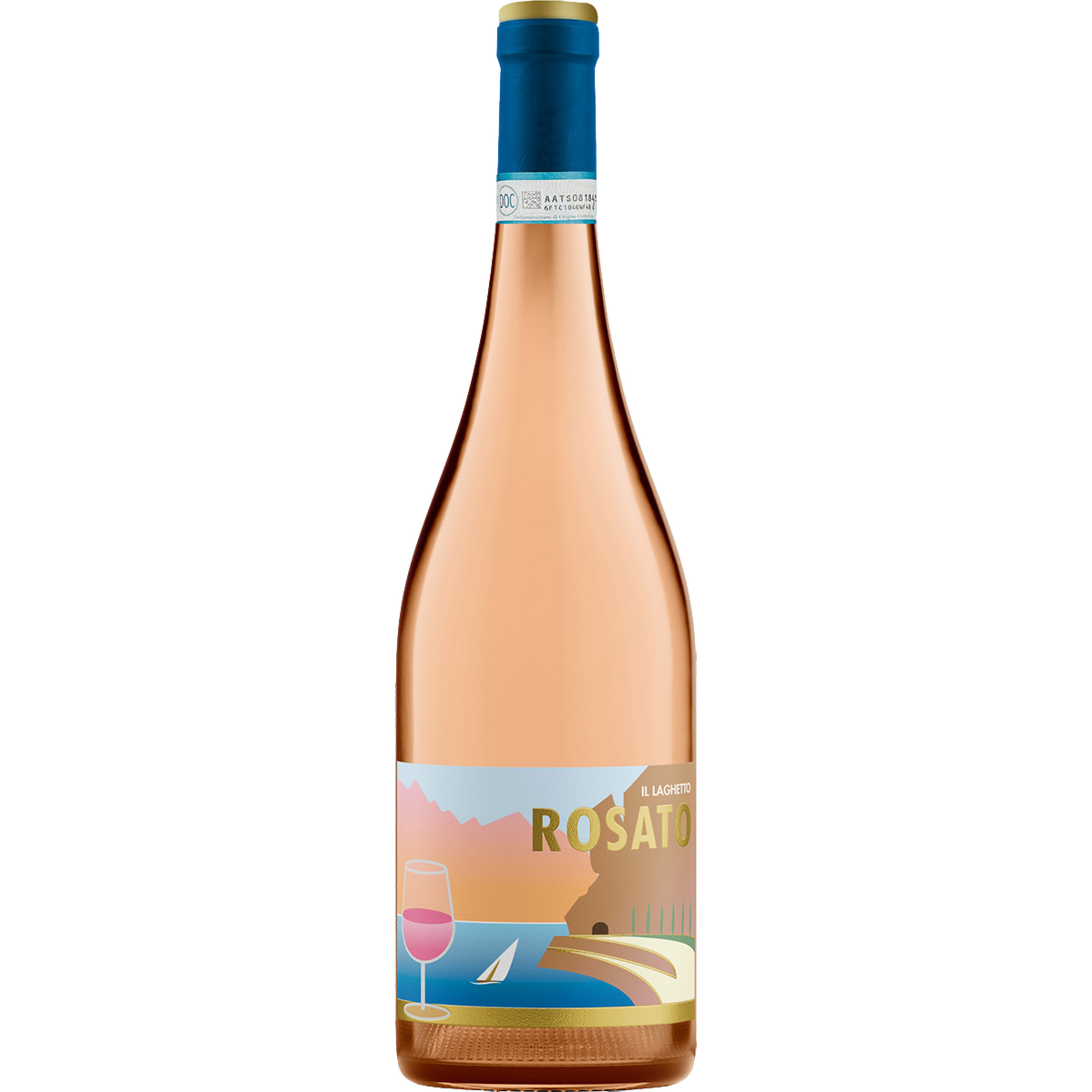 Delibori Il Laghetto Rosato, Bardolino Chiaretto DOC, Venetien, 2024, Roséwein
