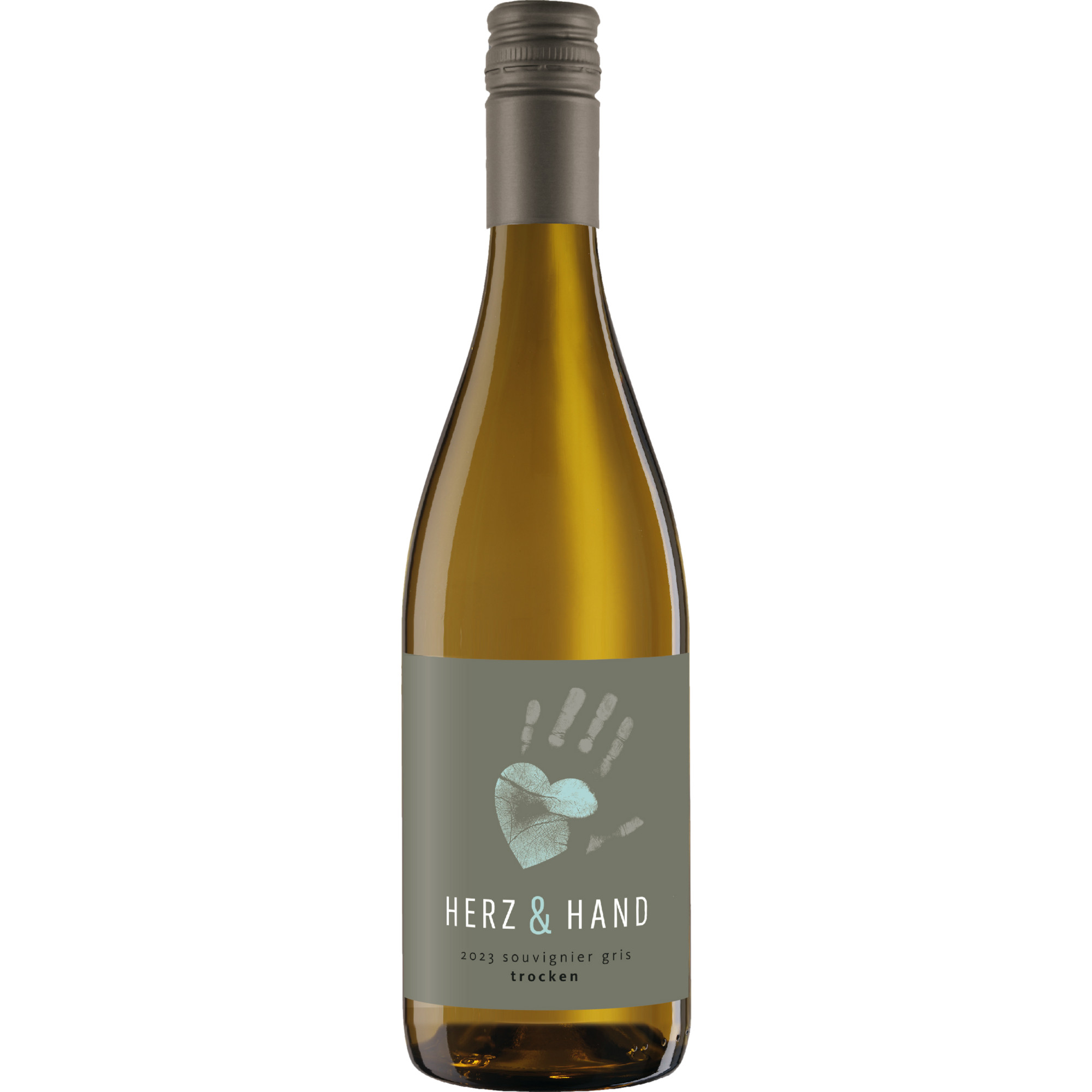 Herz & Hand Souvignier Gris, Trocken, Baden, Baden, 2023, Weißwein