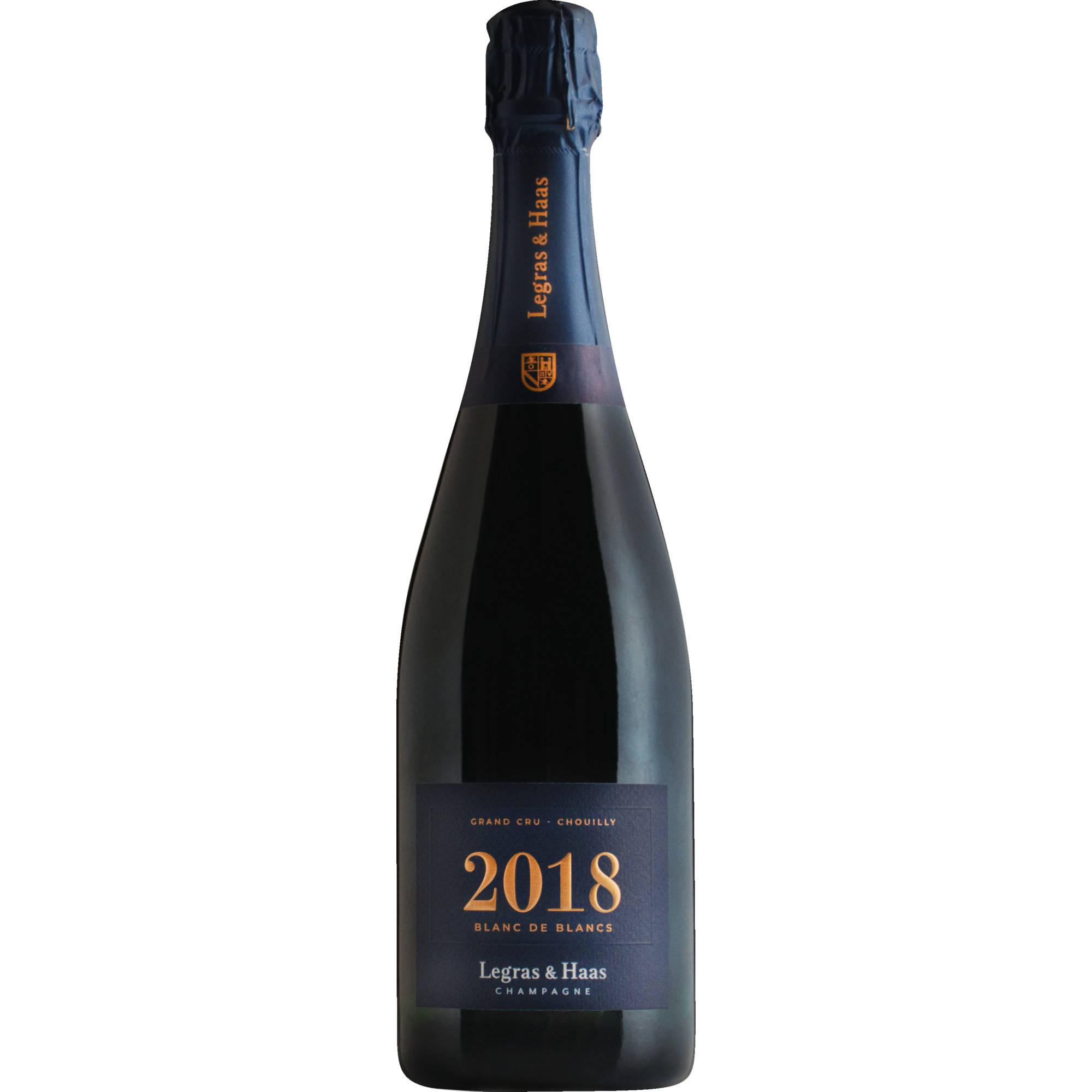 Image of Legras & Haas Millésime Grand Cru, Brut, Blanc de Blans, Champagne AC, Champagne, 2018, Schaumwein
