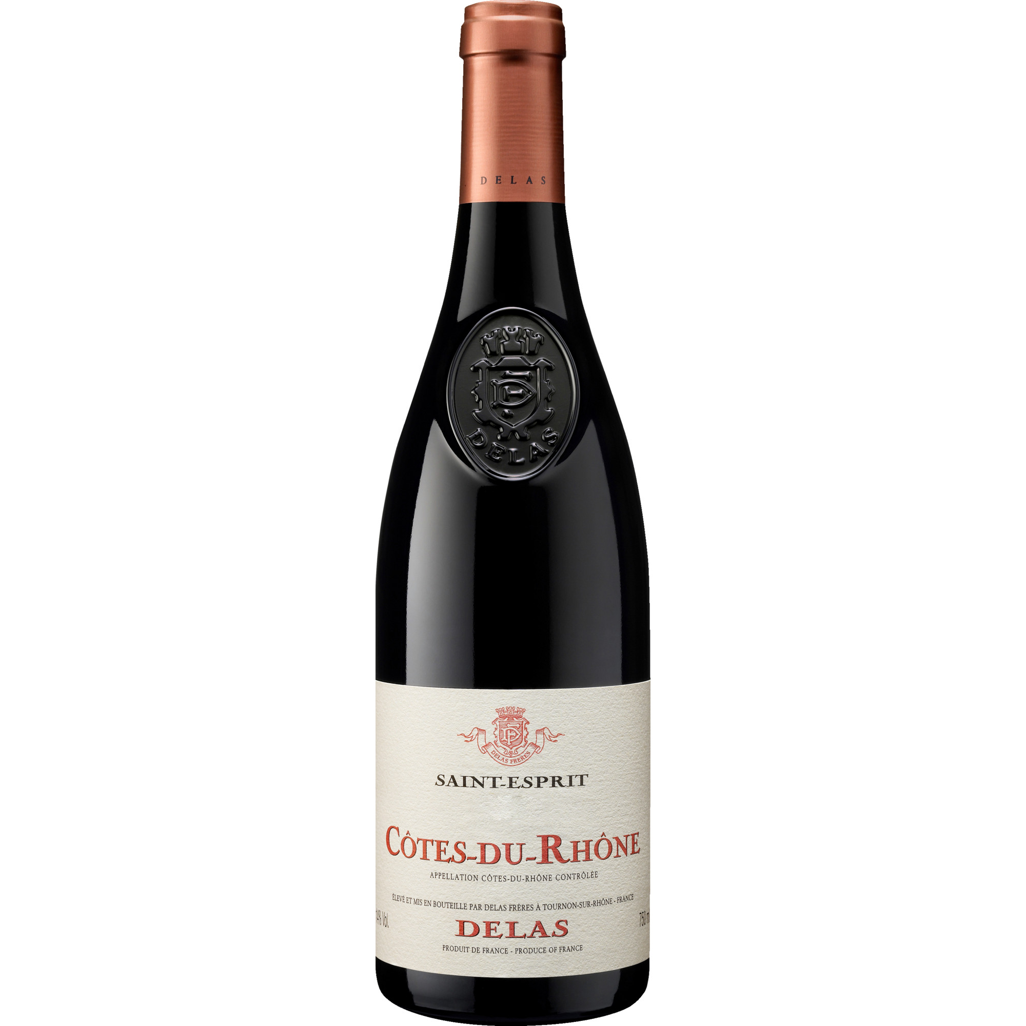 Delas Frères Saint Esprit Côtes du Rhône, Côtes du Rhône AOP, Rhône, 2023, Rotwein