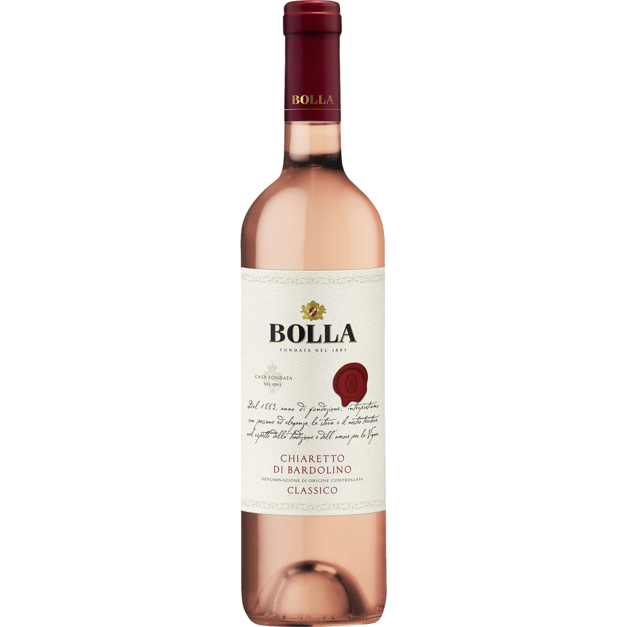 Image of Bolla La Canestraia Bardolino Chiaretto Classico, Chiaretto di Bardolino DOC, Venetien, 2024, Roséwein