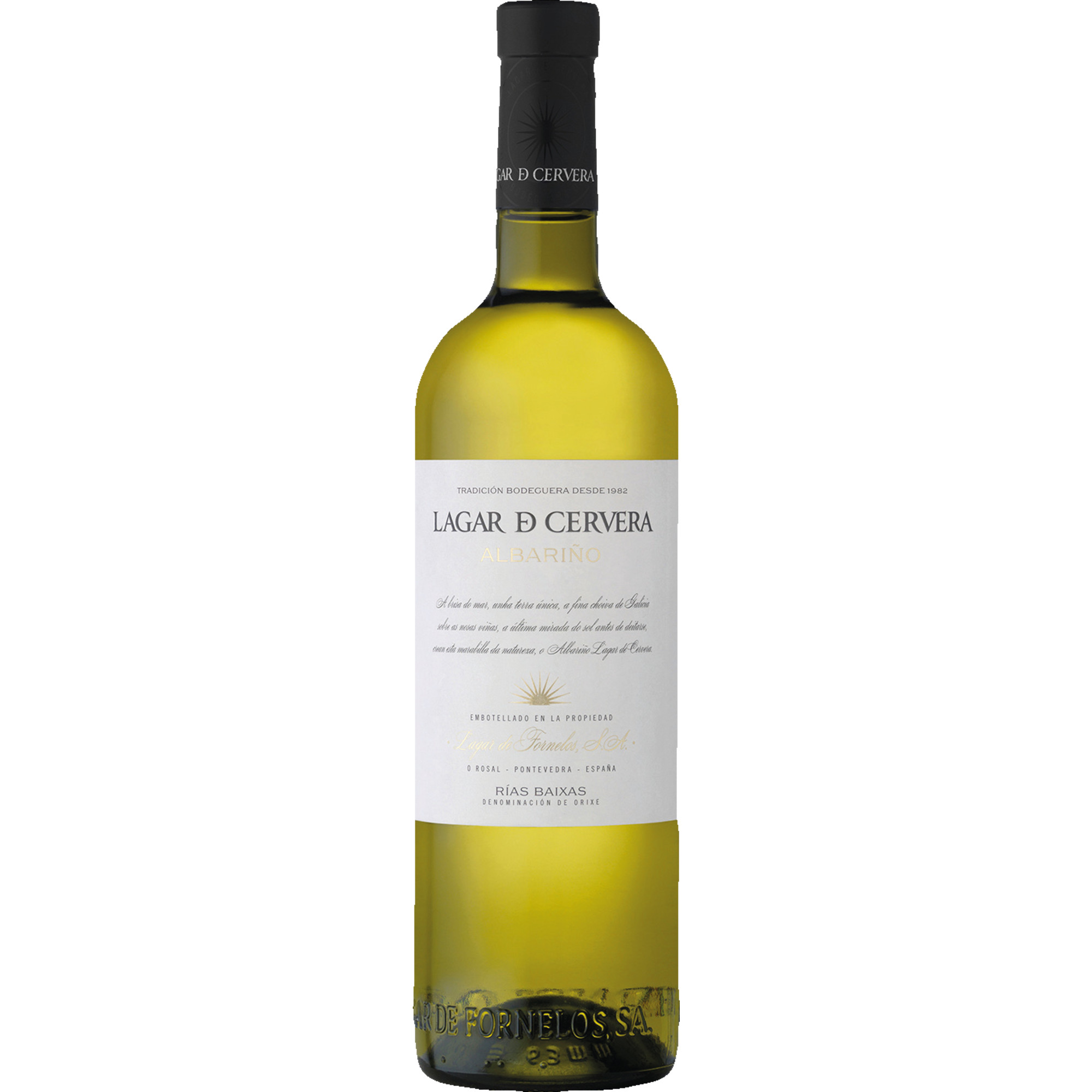 Lagar de Cervera Albariño, Rías Baixas DO, Galicien, 2024, Weißwein