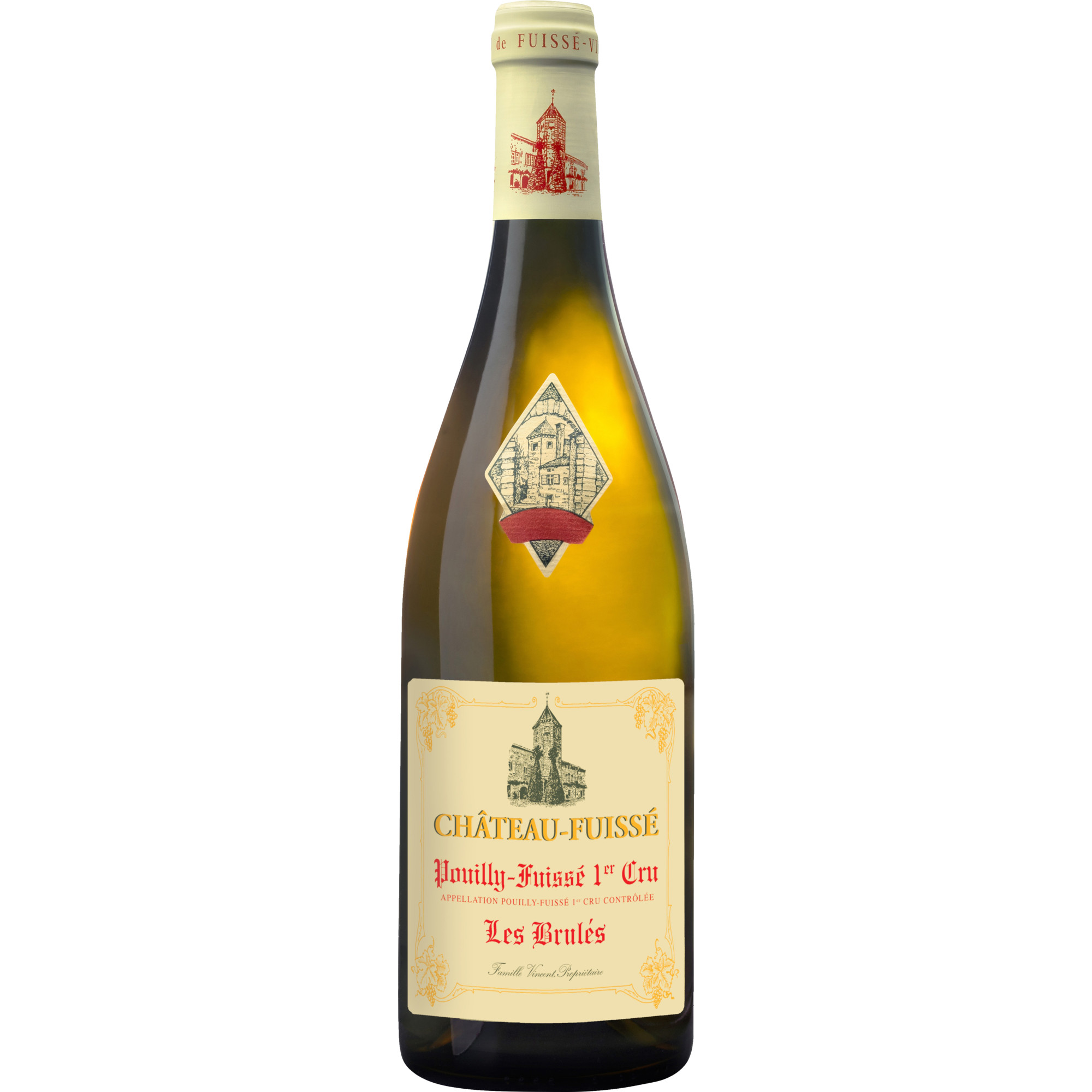 Image of Château Fuissé Pouilly-Fuissé Les Brûlés, Pouilly-Fuissé 1er Cru AOP, Burgund, 2023, Weißwein