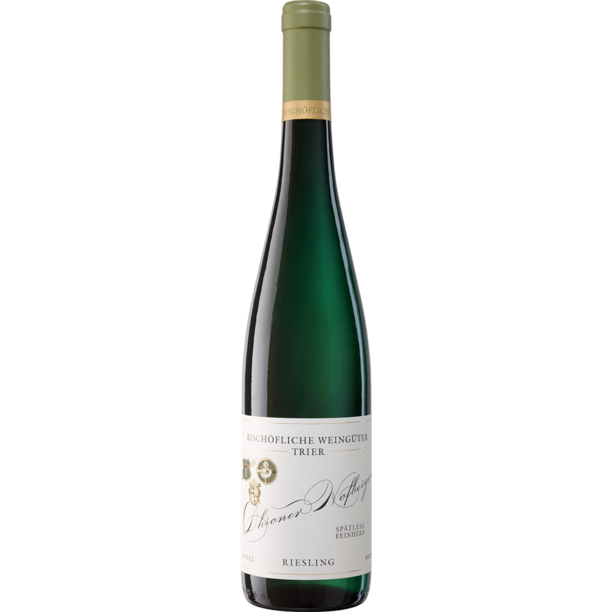 Dhroner Hofberg Riesling, Feinherb, Mosel, Mosel, 2017, Weißwein