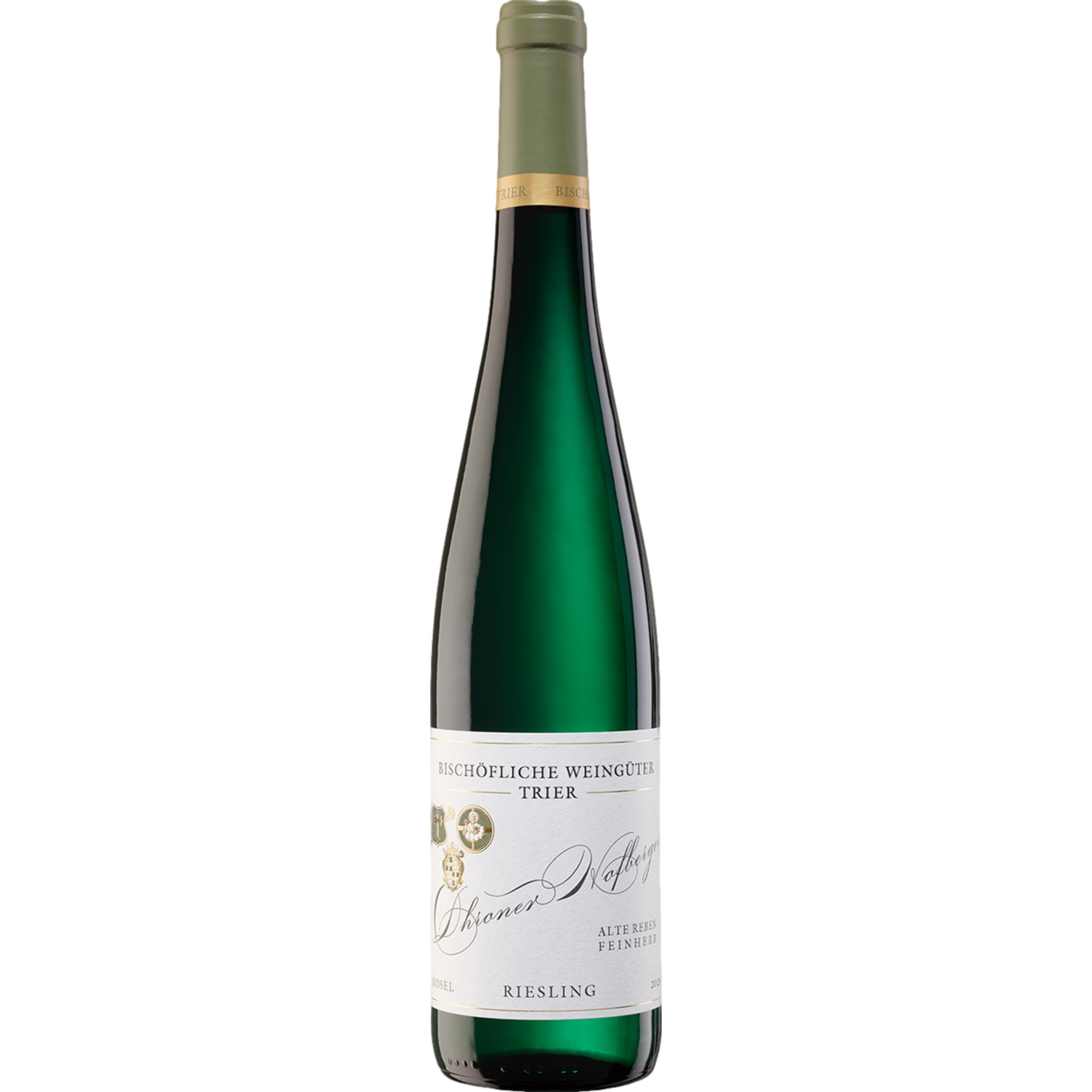 Dhroner Hofberg Riesling Alte Reben, Feinherb, Mosel, Mosel, 2020, Weißwein