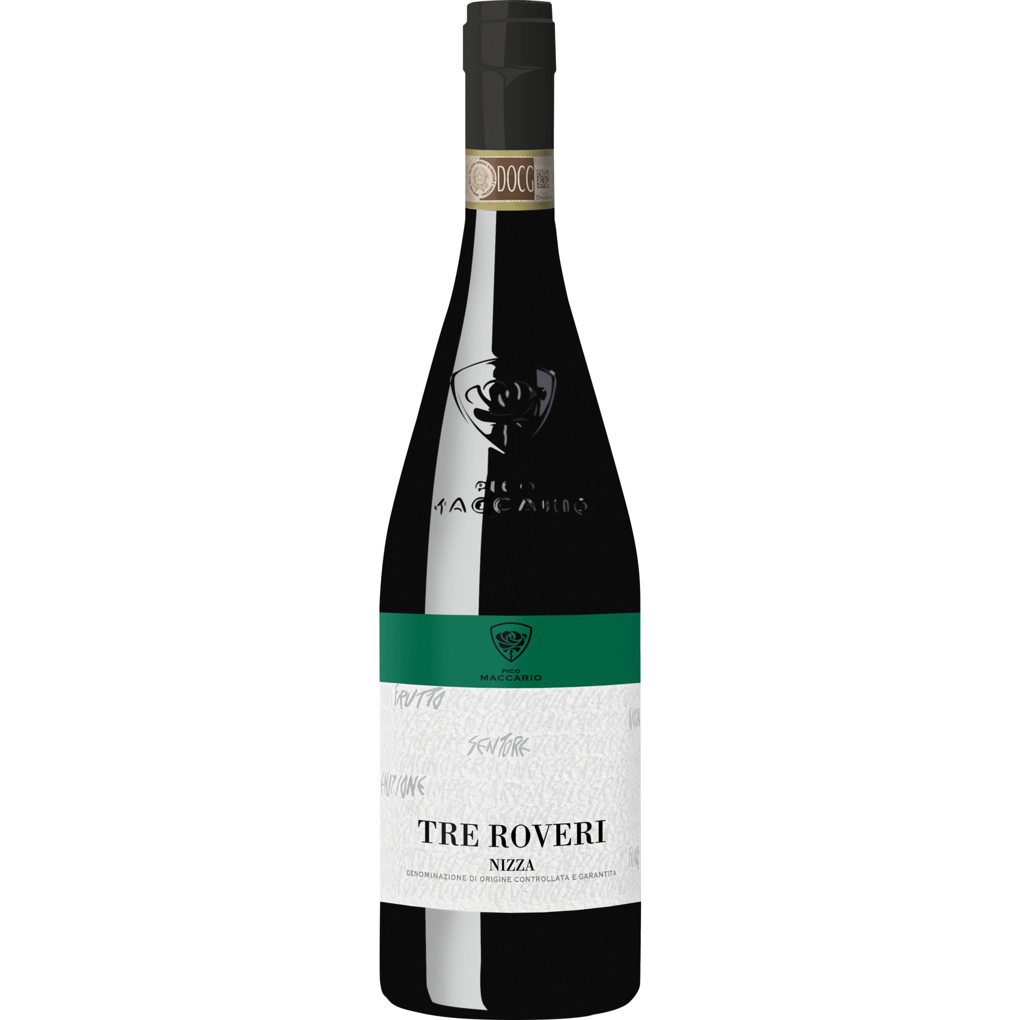 Pico Maccario Tre Roveri Barbera d'Asti, Barbera d'Asti Superiore DOCG, Piemont, 2021, Rotwein