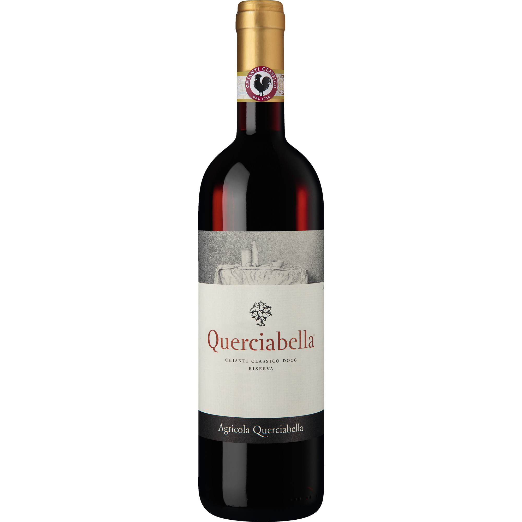 Querciabella Chianti Classico Riserva, Chianti Classico Riserva DOCG, Toskana, 2021, Rotwein