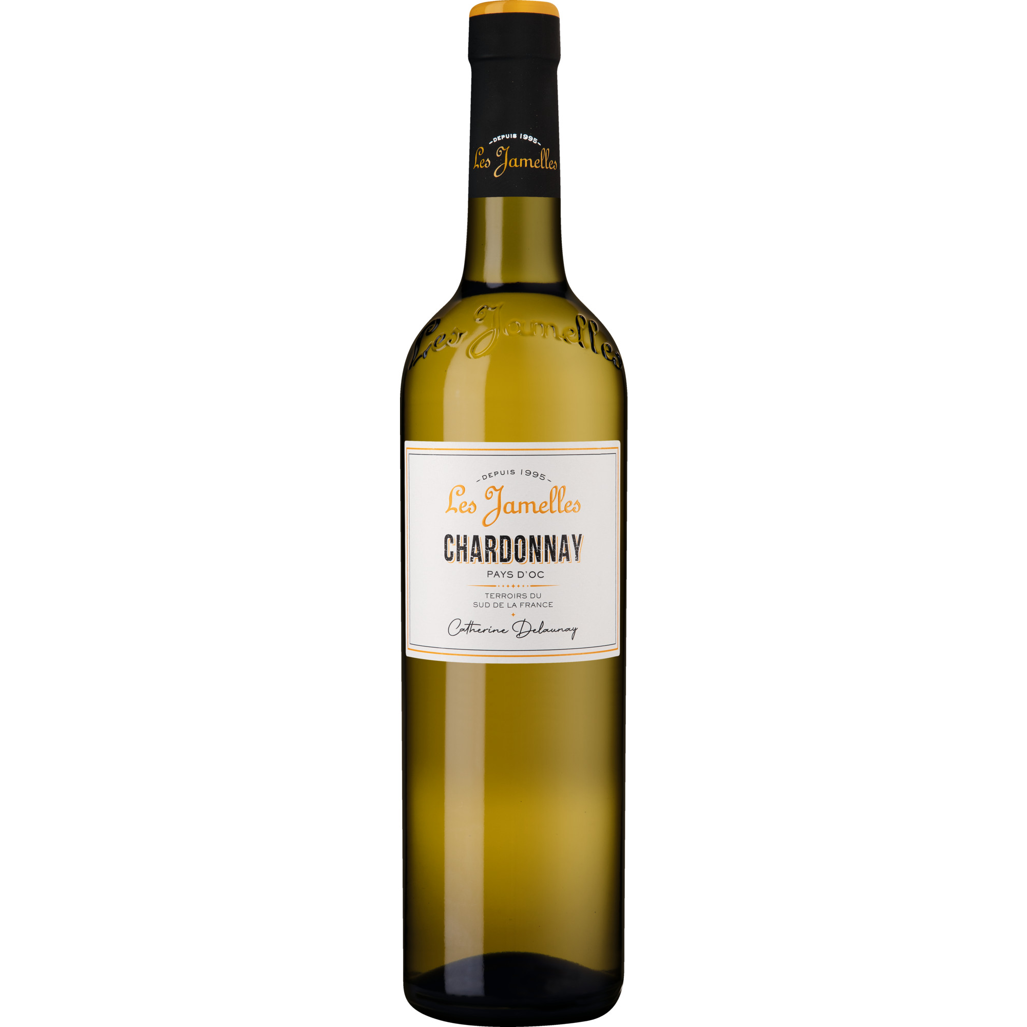 Image of Les Jamelles Chardonnay, Pays d'Oc IGP, Languedoc-Roussillon, 2024, Weißwein