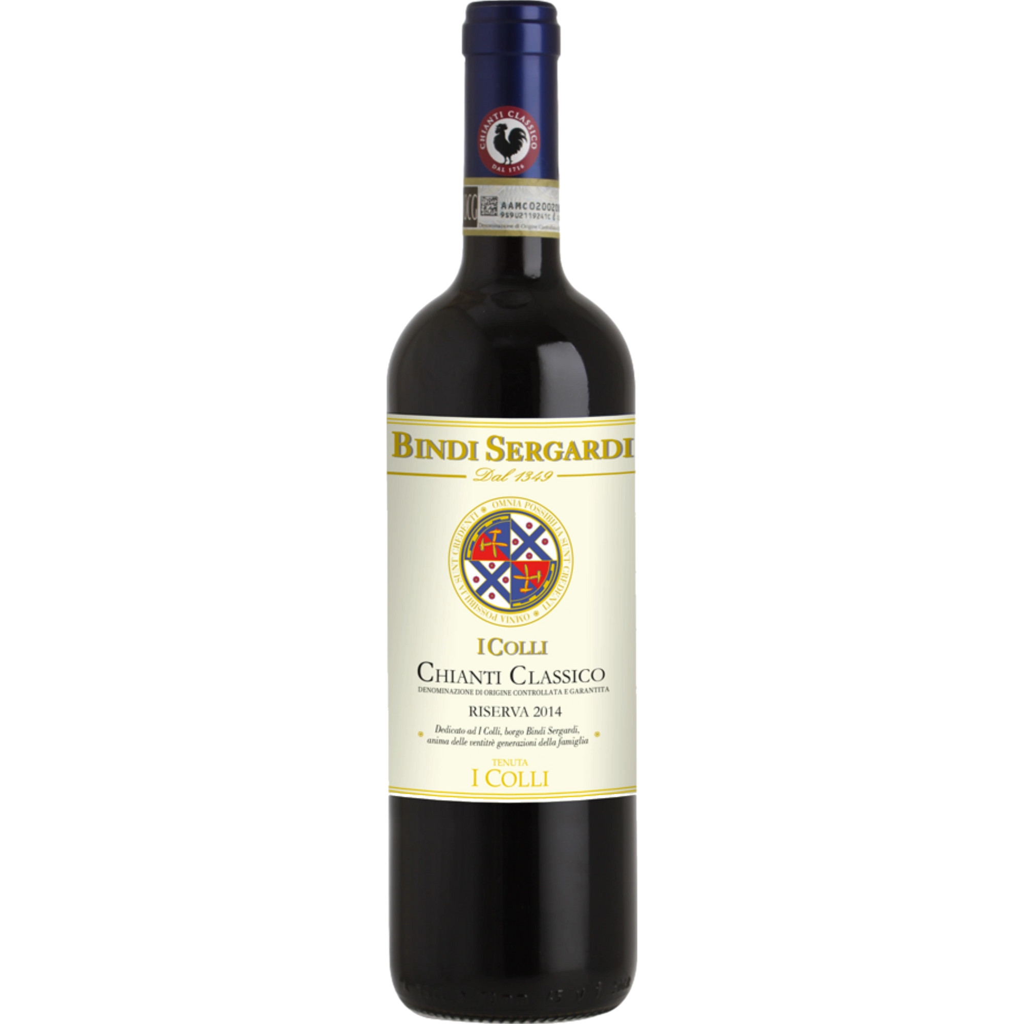 Image of I Colli Chianti Classico Riserva, Chianti Classico DOCG, Toskana, 2019, Rotwein