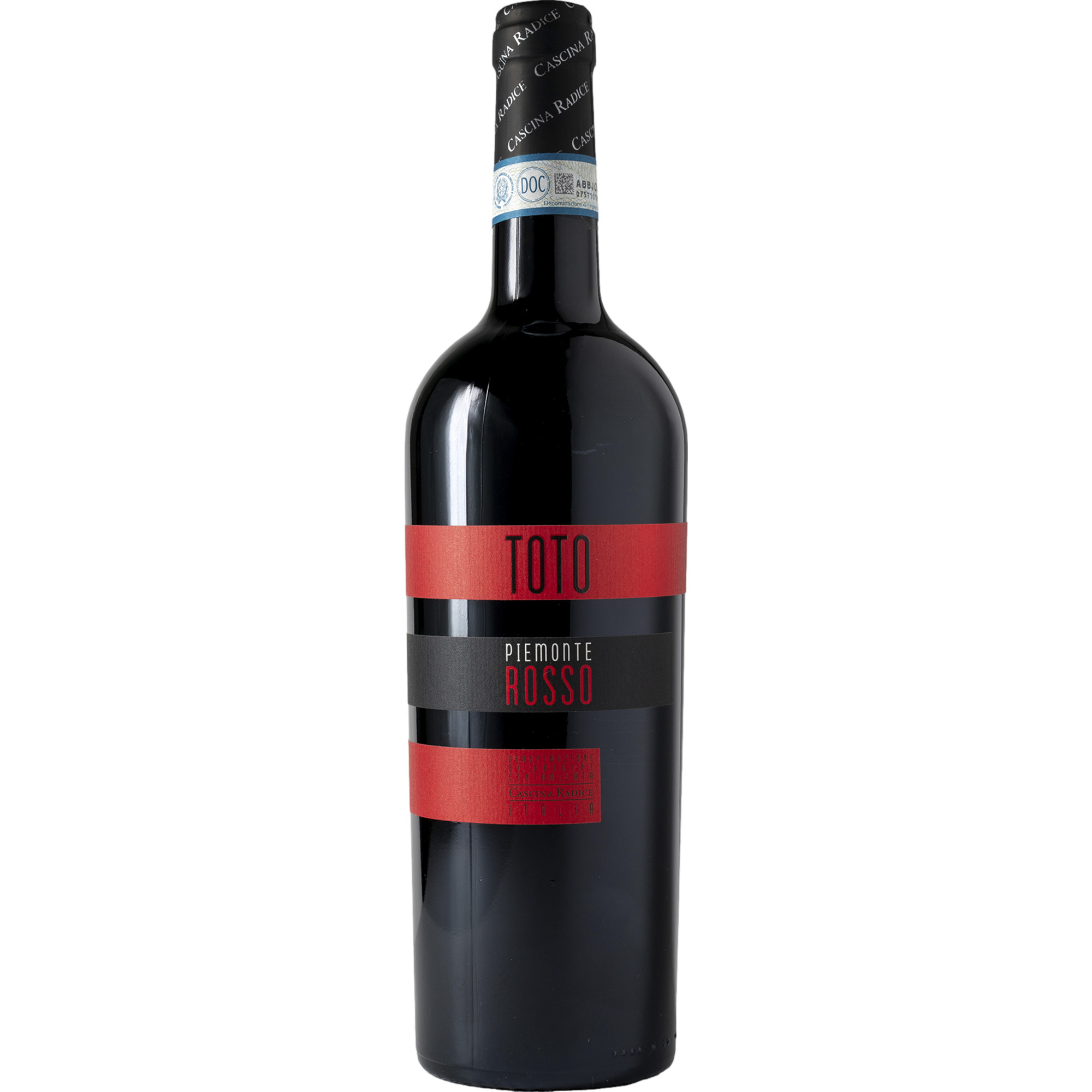 Cascina Radice Toto Rosso, Piemonte DOC, Piemont, 2021, Rotwein