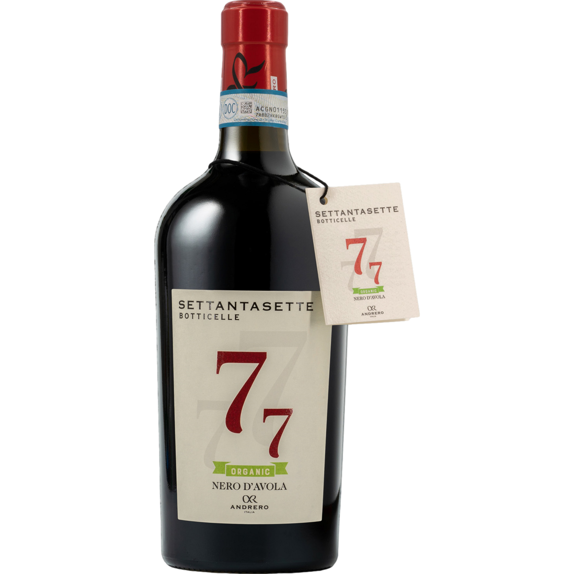 Image of Andrero 77 Botticelle Nero d’Avola, Sicilia DOC, Sizilien, 2021, Rotwein