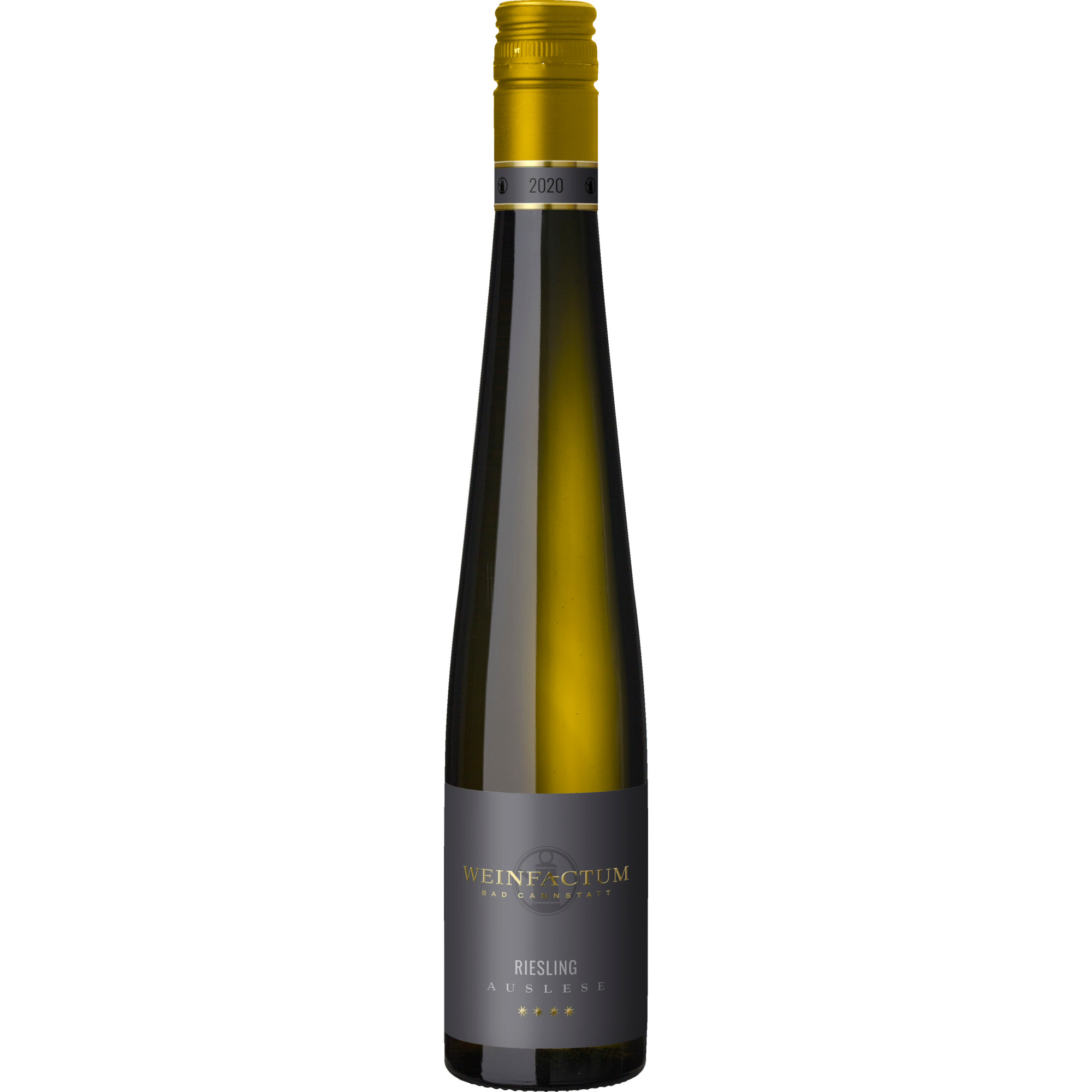 Weinfactum Bad Cannstatt Riesling Auslese, Süß, Württemberg, 0,375 L, Württemberg, 2021, Weißwein