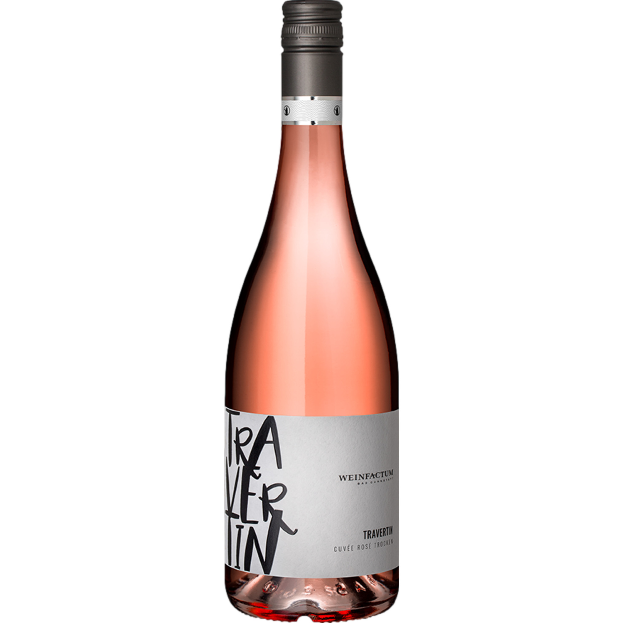 Weinfactum Bad Cannstatt Travertin Rosé QbA, Trocken, Württemberg, Württemberg, Roséwein