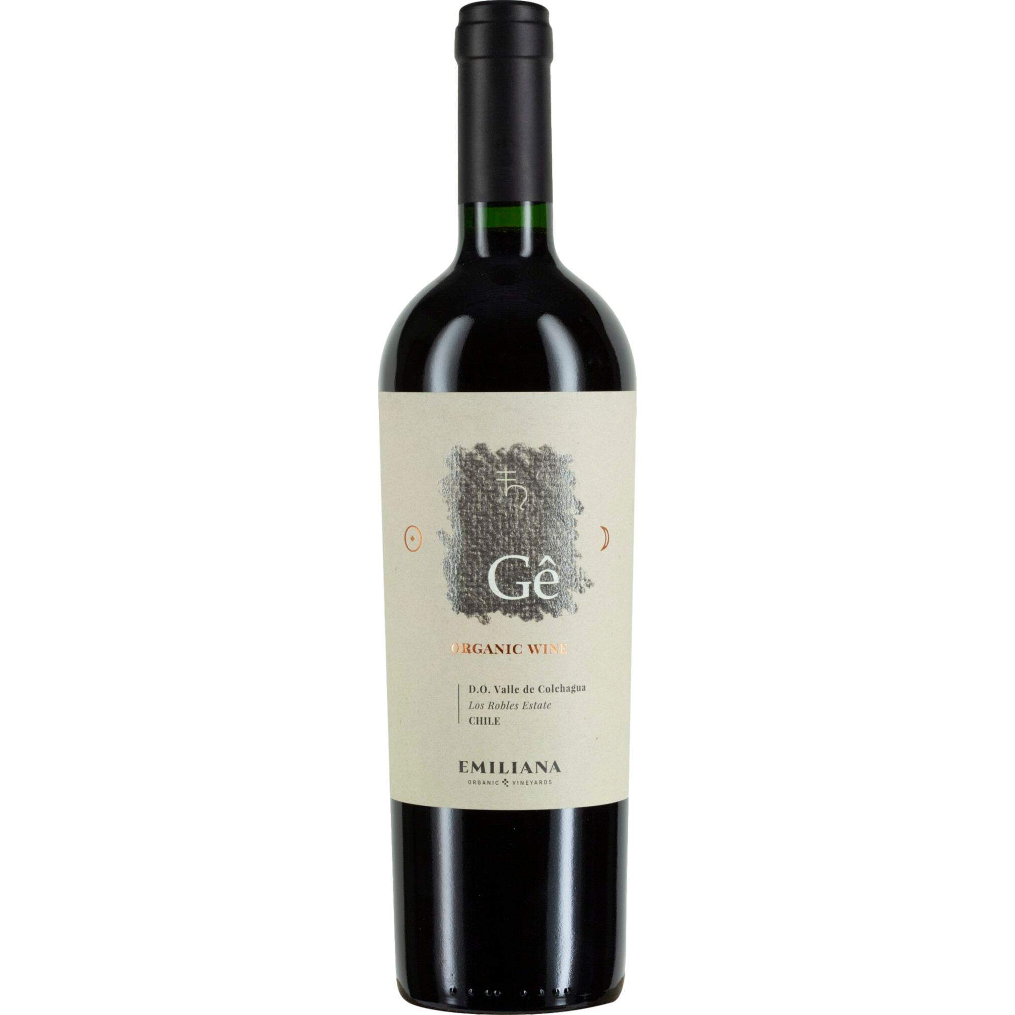 Image of Emiliana Gê Syrah-Carmenère-Cabernet Sauvignon Bio, Valle de Colchagua, Valle Central, 2019, Rotwein
