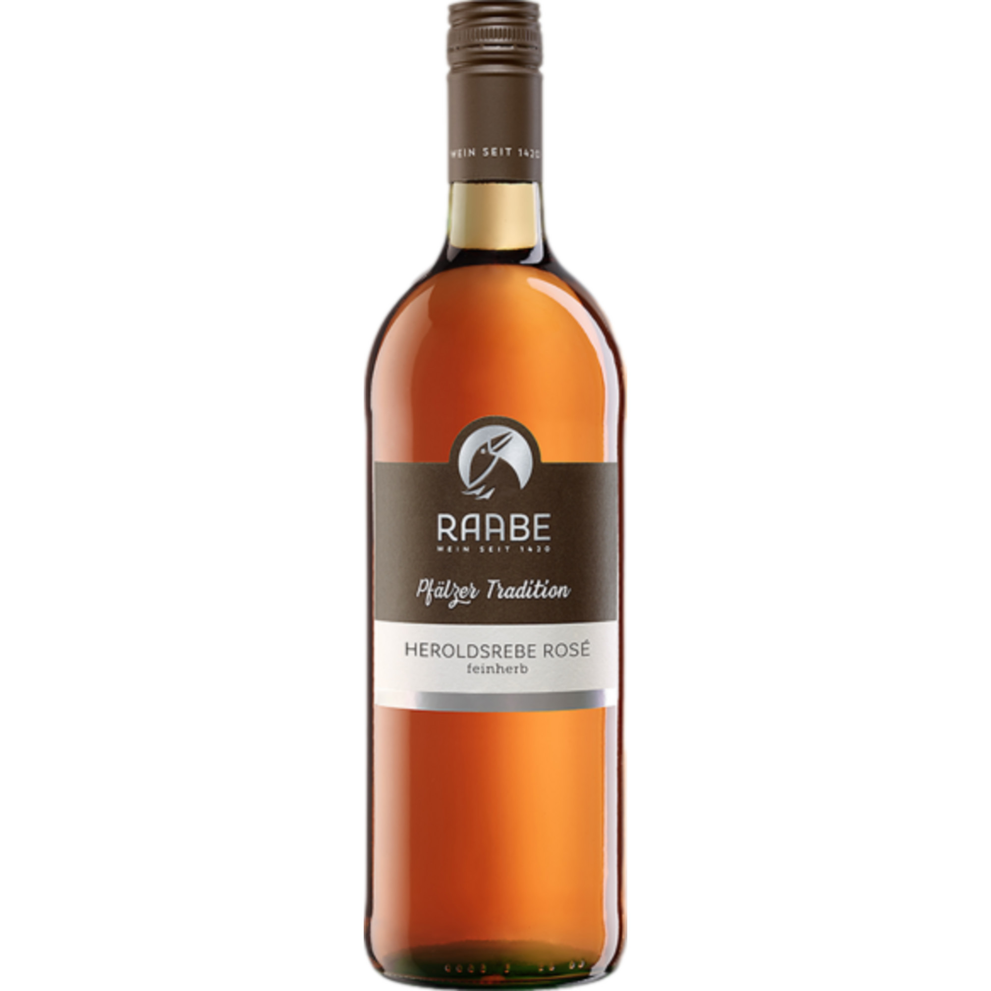 Raabe Pfälzer Tradition Rosé, Feinherb, Pfalz, 1 Liter, Pfalz, 2024, Roséwein