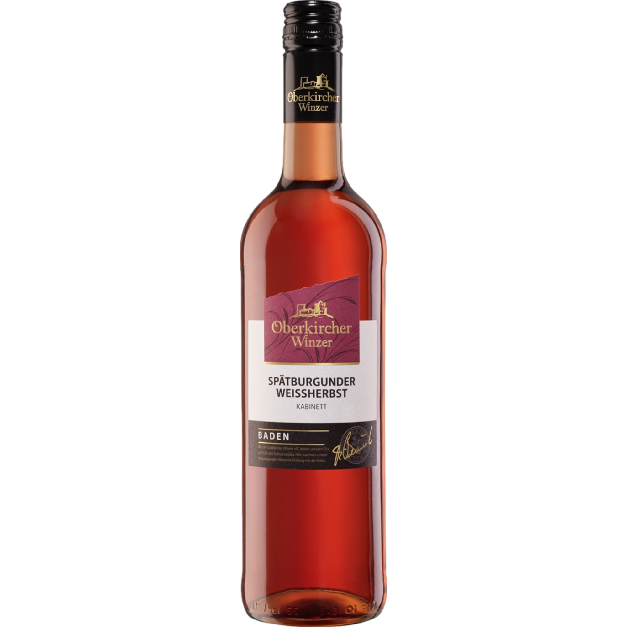 Spätburgunder Weißherbst Kabinett, Mild, Baden, Baden, 2024, Roséwein