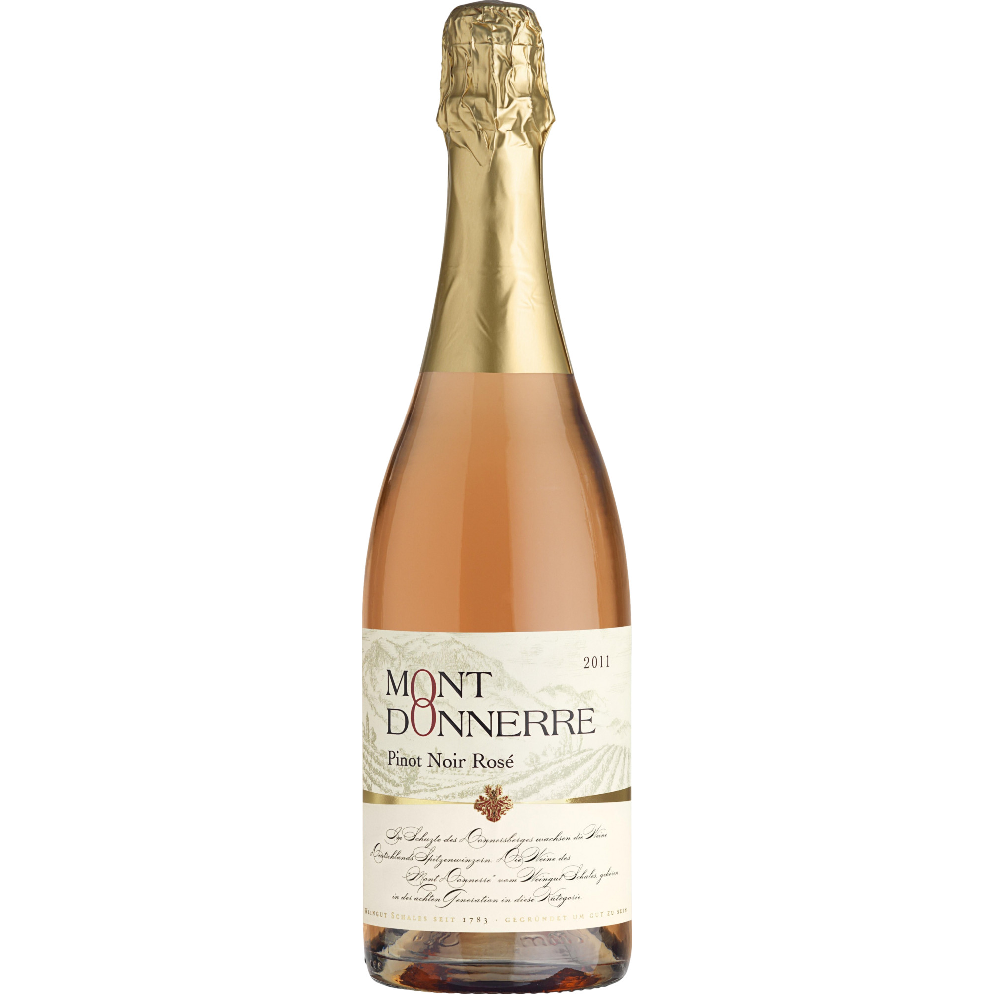 Image of Schales Mont Donnere Pinot Noir Rosé Winzersekt, Extra Trocken, Rheinhessen, Rheinhessen, 2022, Schaumwein