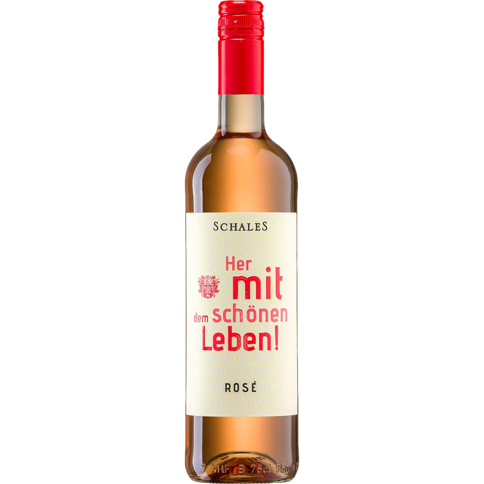 Schales Her mit dem schönen Leben! Rosé, Feinfruchtig, Rheinhessen, Rheinhessen, 2023, Roséwein