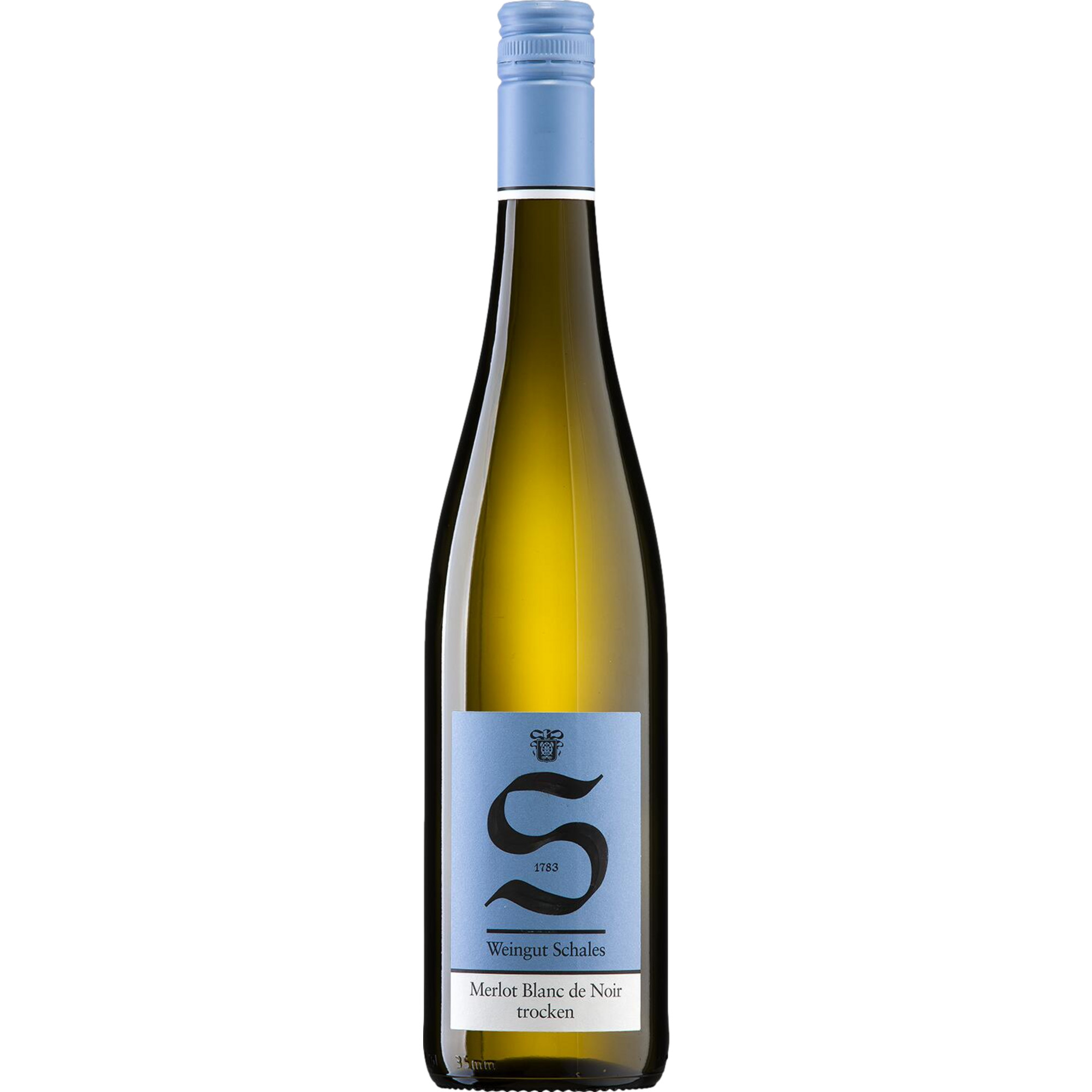 Image of Schales Merlot Blanc de Noir QbA, Trocken, Rheinhessen, Rheinhessen, 2022, Weißwein