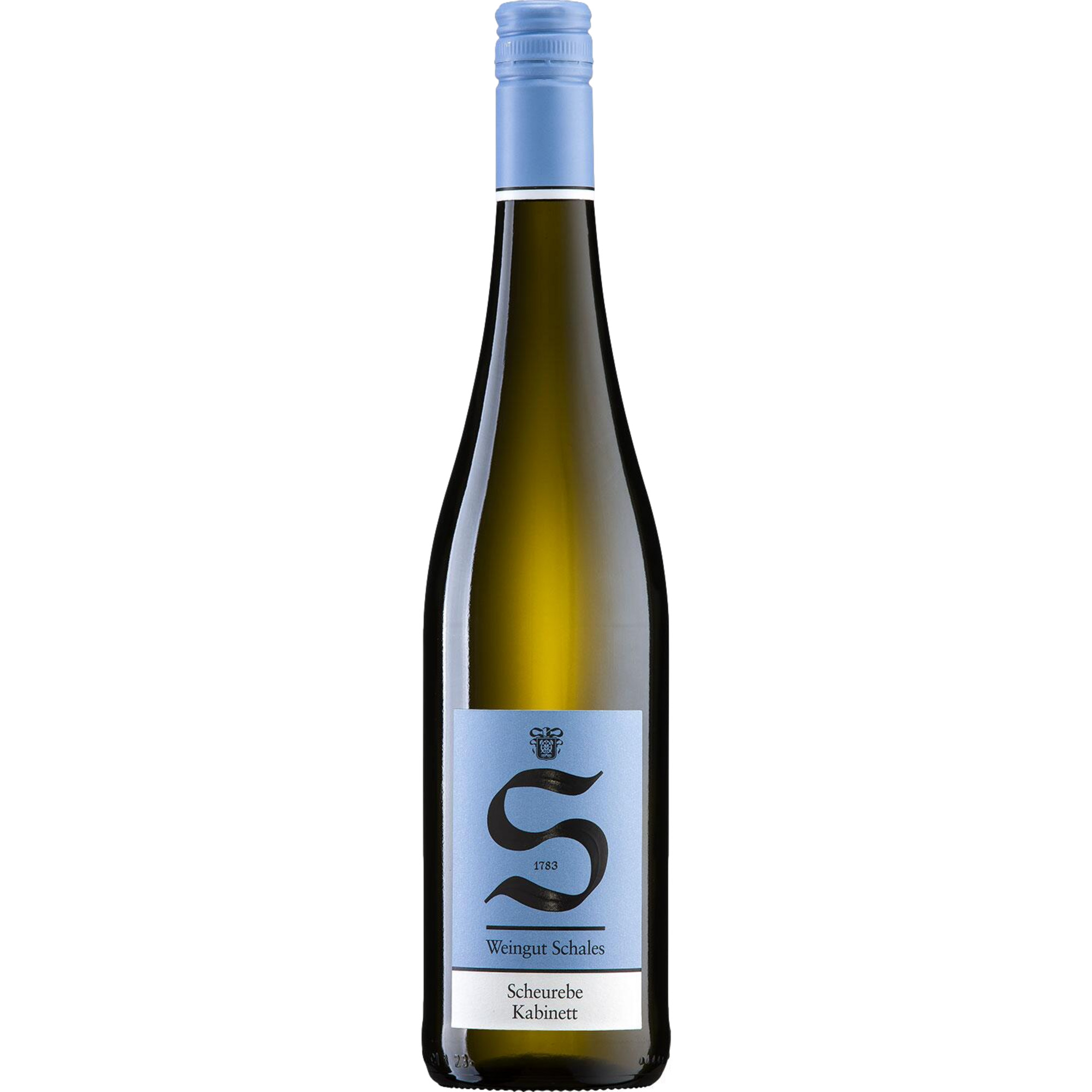 Image of Schales Scheurebe Kabinett, Feinfruchtig, Rheinhessen, Rheinhessen, 2023, Weißwein