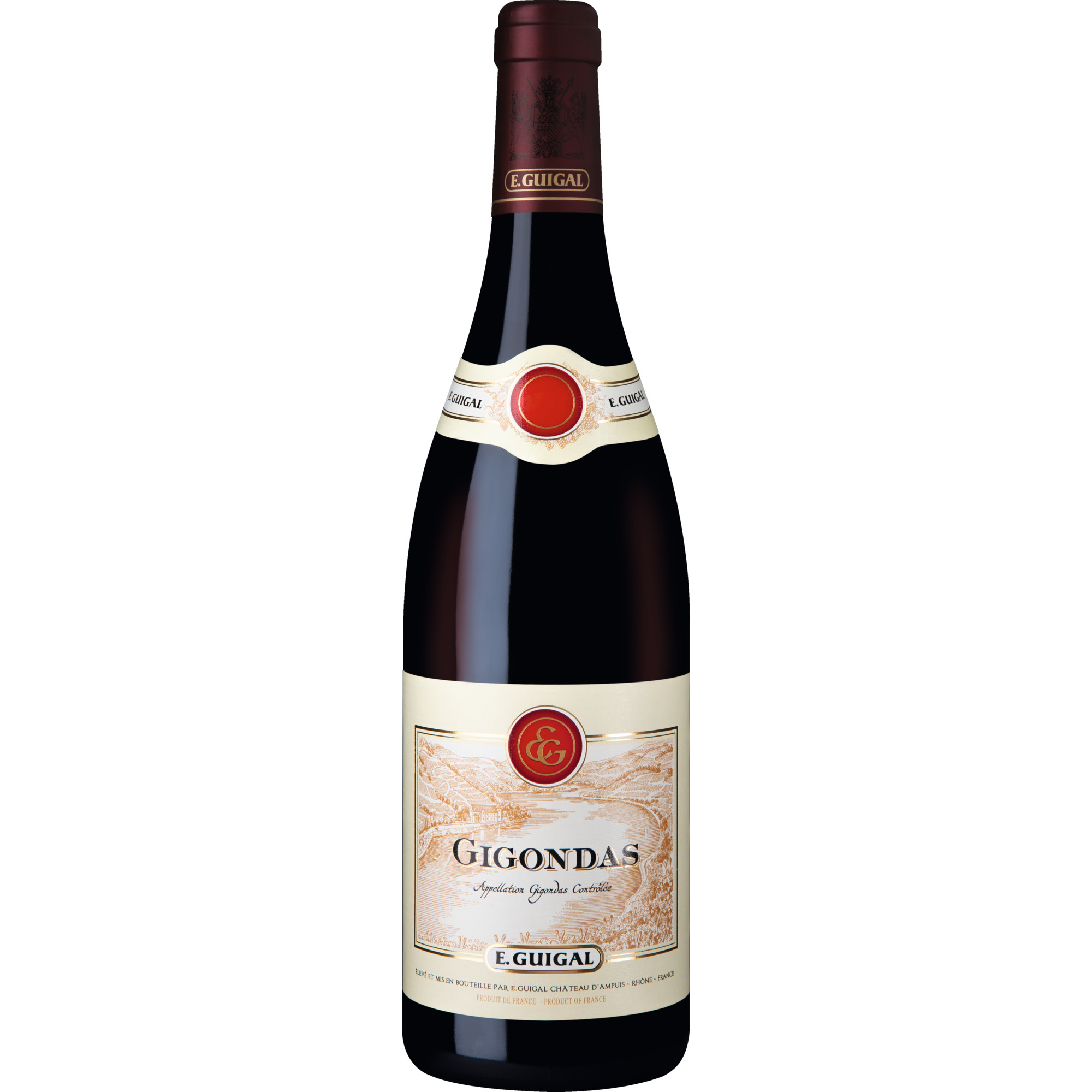 Guigal Gigondas, Gigondas AOP, Rhône, 2021, Rotwein