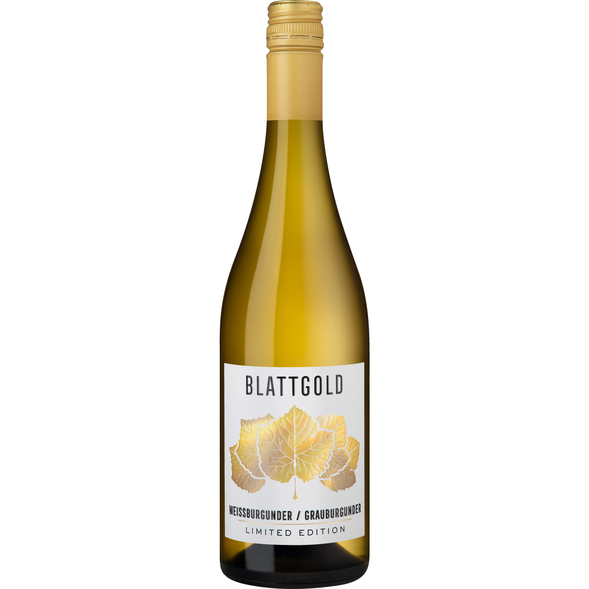 Blattgold Weißburgunder-Grauburgunder, Limited Edition, Trocken, Pfalz, Pfalz, 2024, Weißwein