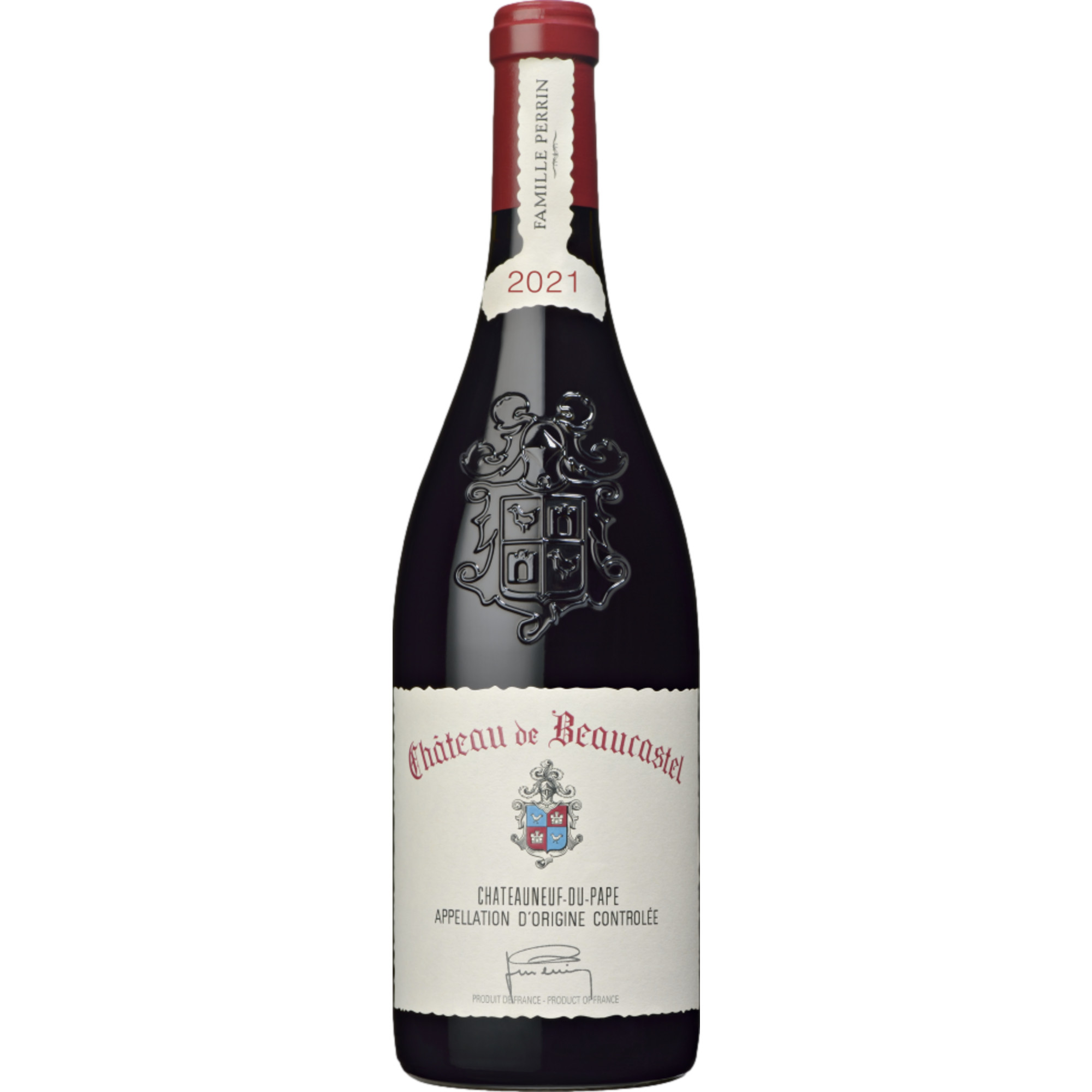 Image of Château de Beaucastel rouge Bio, Châteauneuf-du-Pape AOP, Rhône, 2021, Rotwein