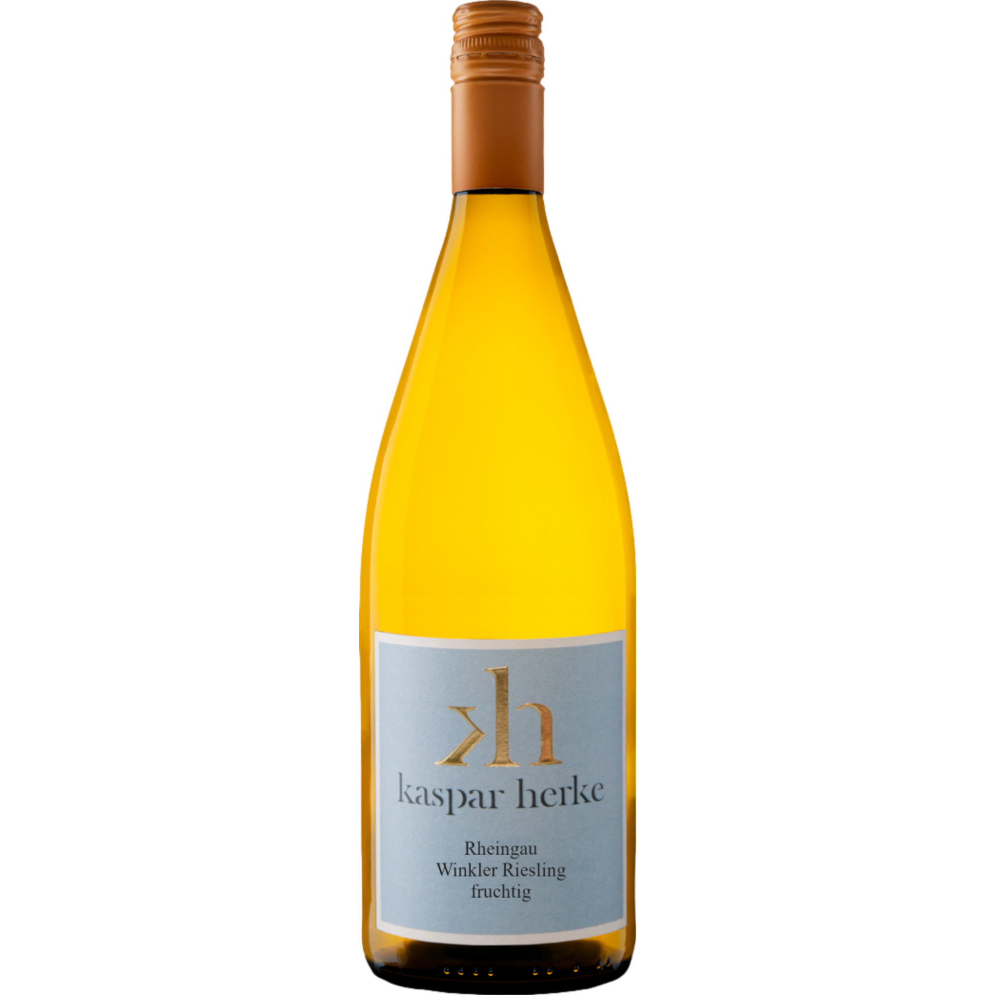 Kaspar Herke Winkler Riesling, Fruchtsüß, Rheingau, 1 Liter, Rheingau, 2024, Weißwein