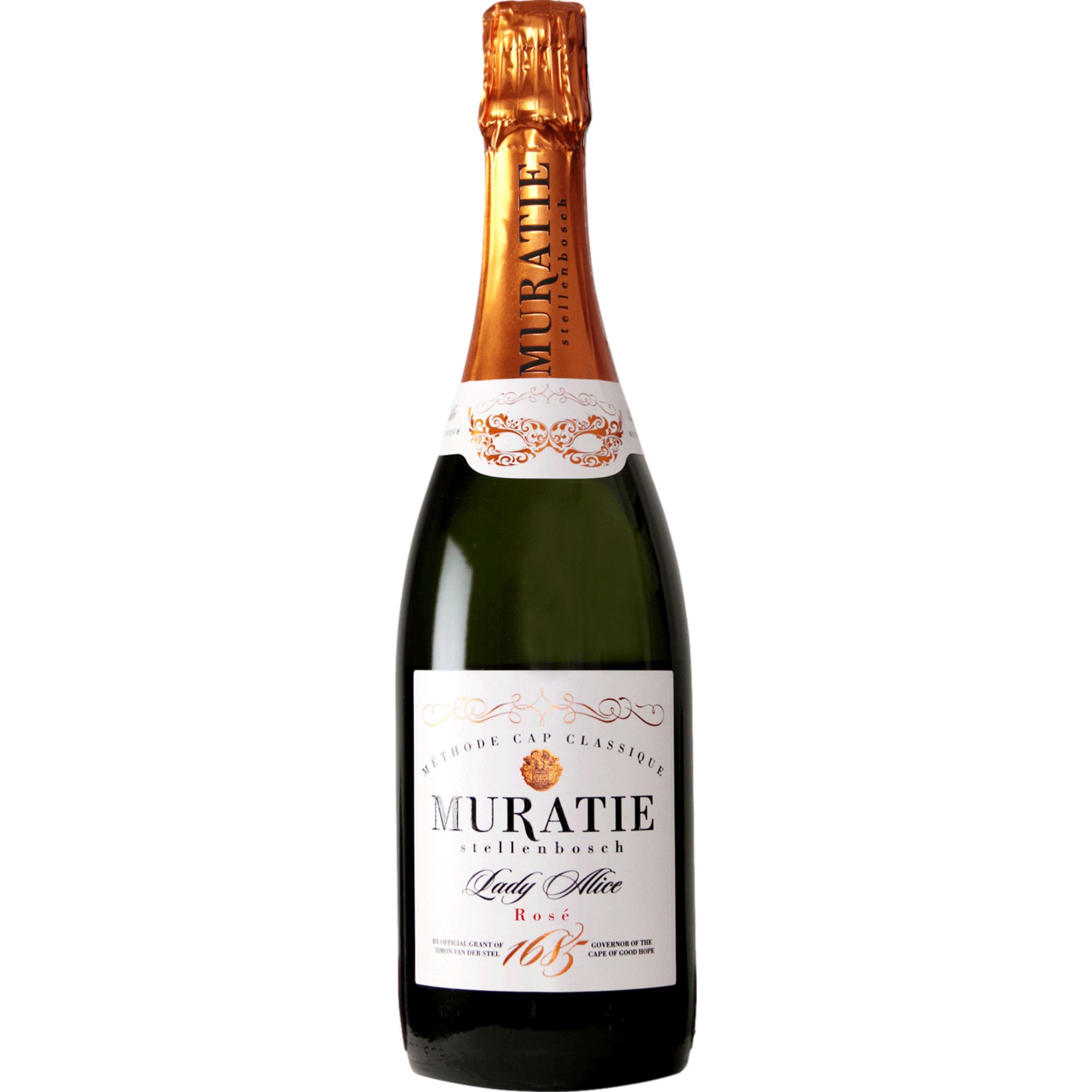 Image of Muratie Lady Alice Rosé MCC, WO Stellenbosch, Western Cape, 2019, Schaumwein