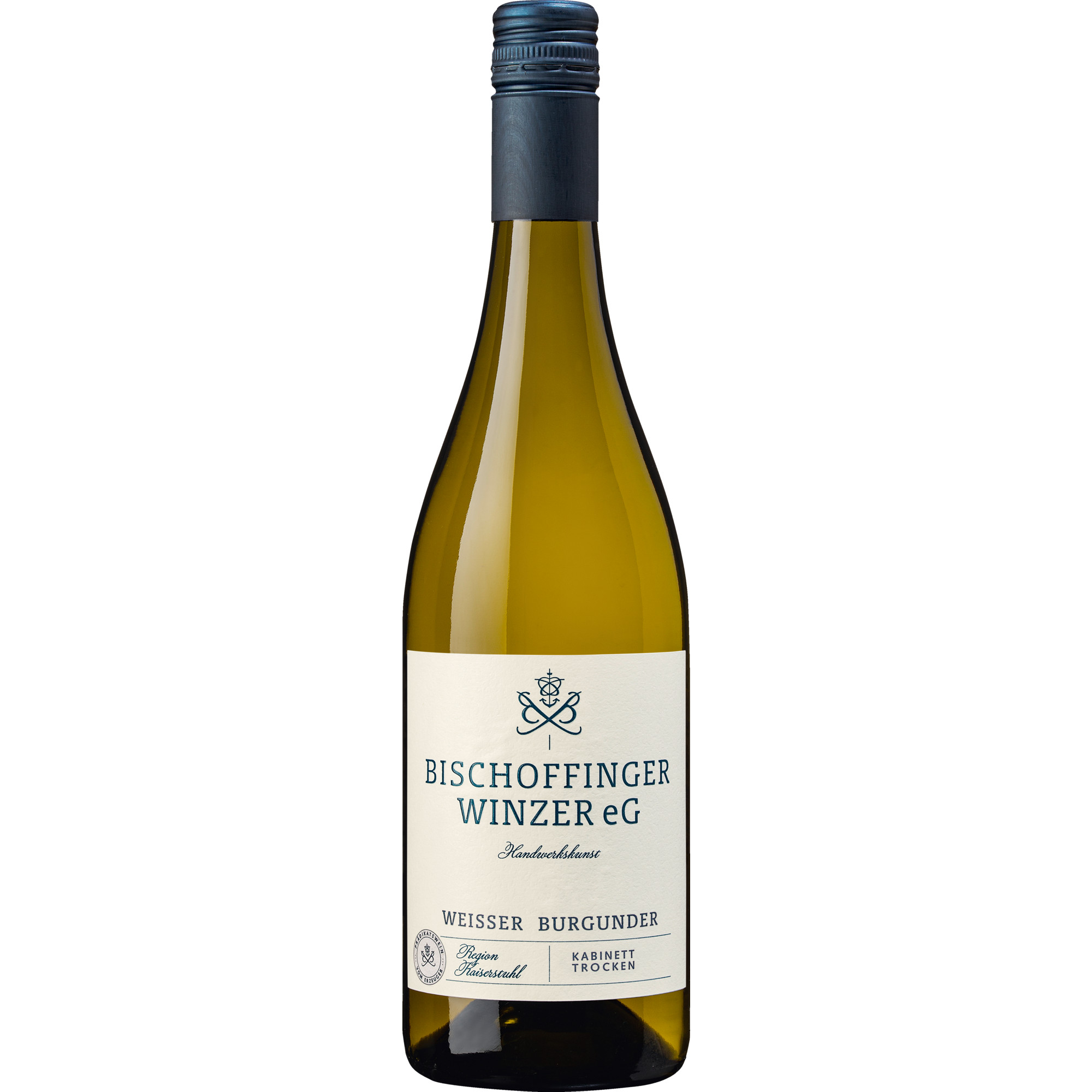 Image of Handwerkskunst Weißer Burgunder Kabinett, Trocken, Baden, Baden, 2024, Weißwein
