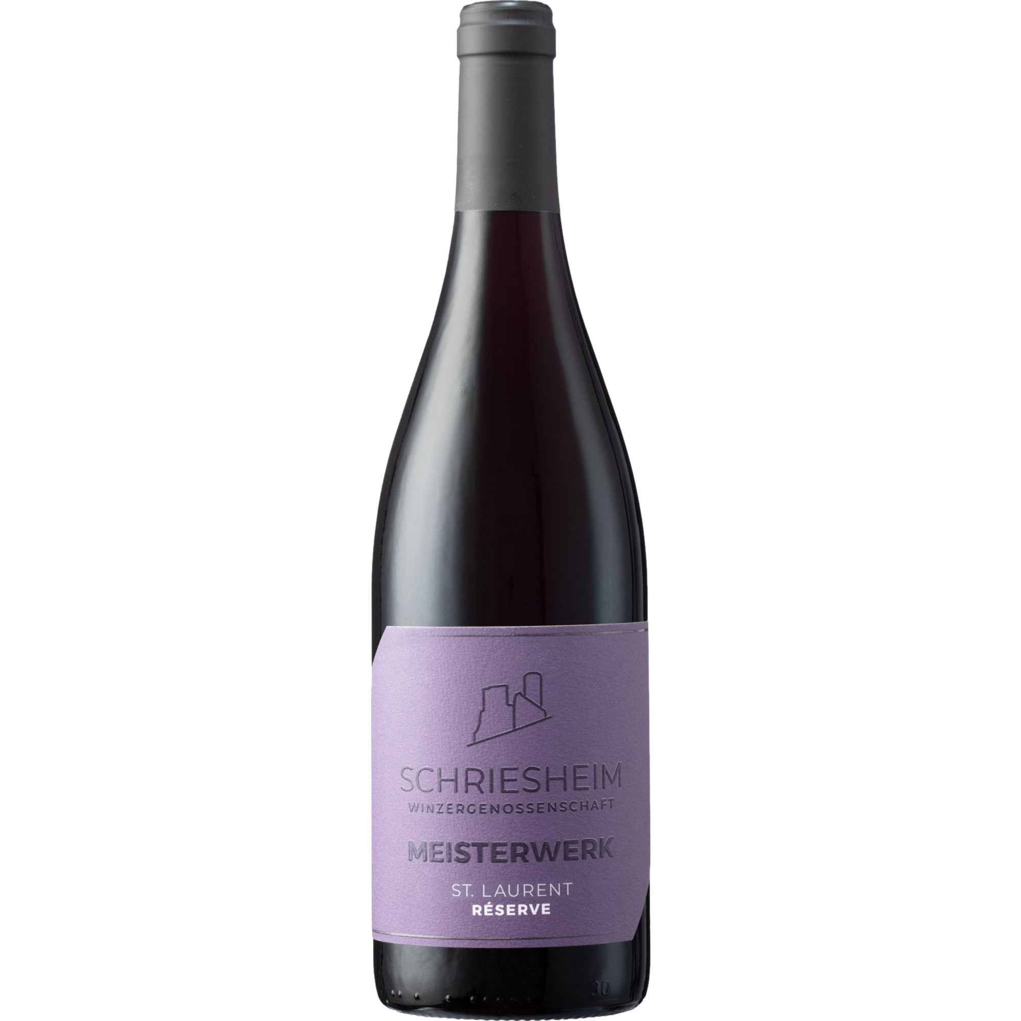 Schriesheimer Meisterwerk St. Laurent, Trocken, Baden, Baden, 2022, Rotwein