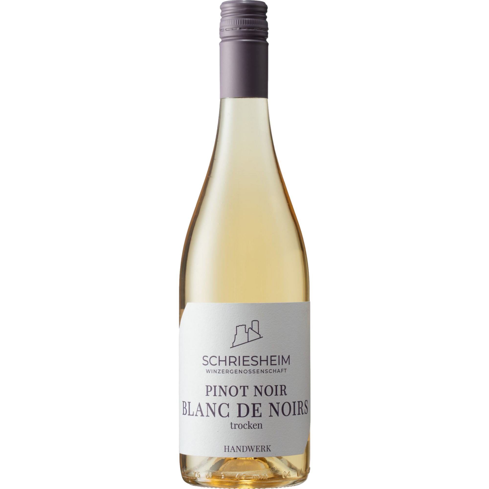 Schriesheimer Handwerk Pinot Noir Blanc de Noirs, Trocken, Baden, Baden, 2024, Weißwein