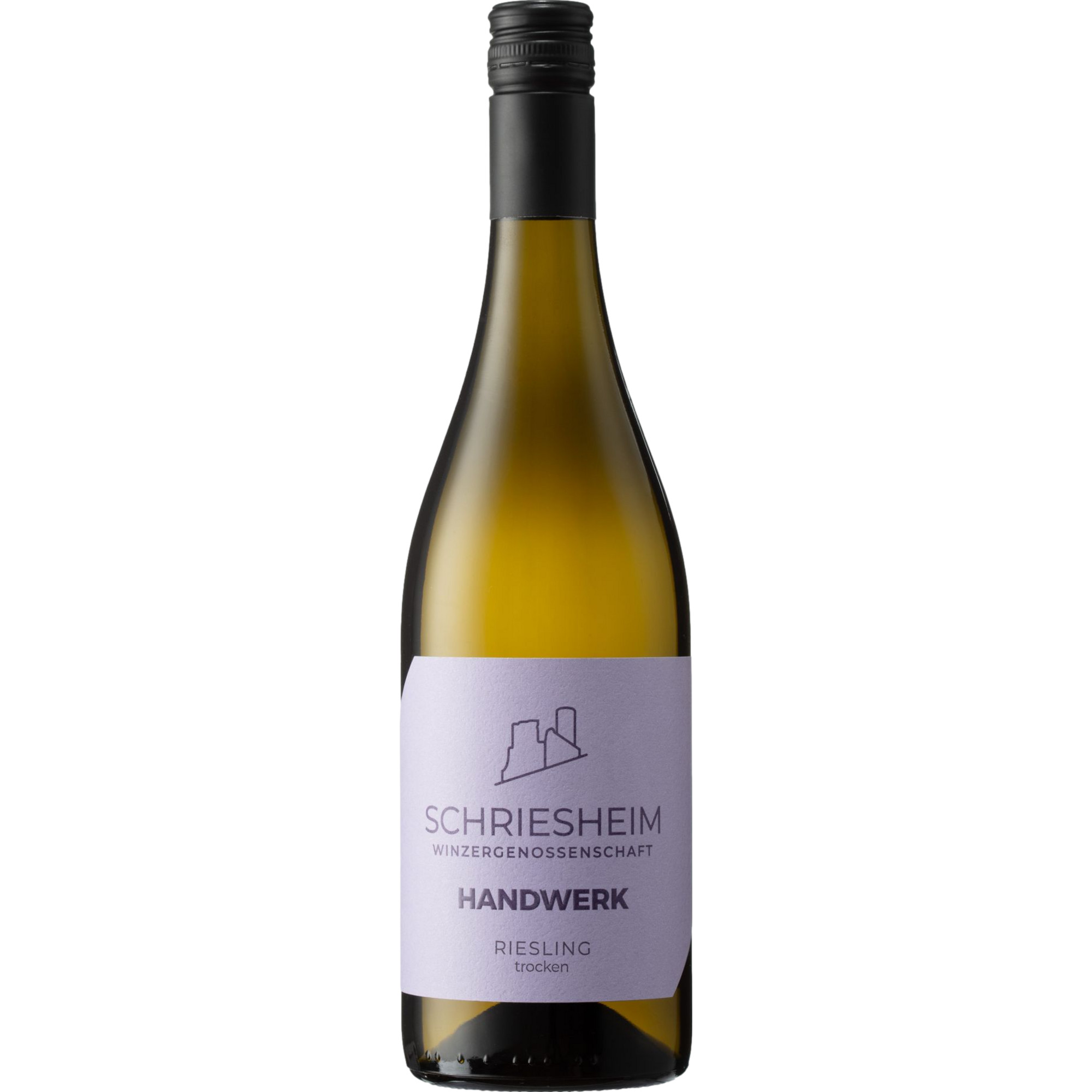 Image of Schriesheimer Handwerk Riesling, Trocken, Baden, Baden, 2022, Weißwein