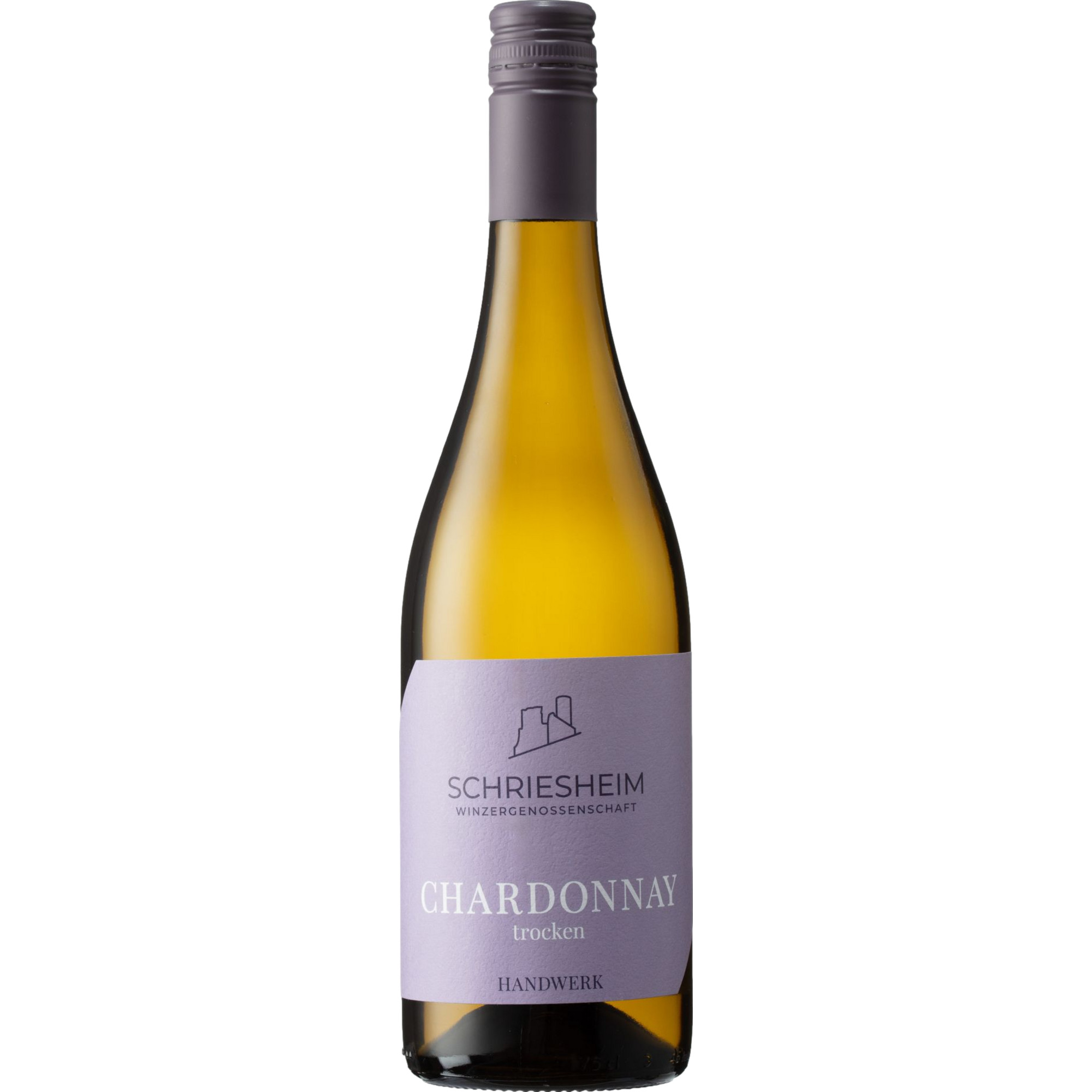 Image of Schriesheimer Handwerk Chardonnay, Trocken, Baden, Baden, 2023, Weißwein