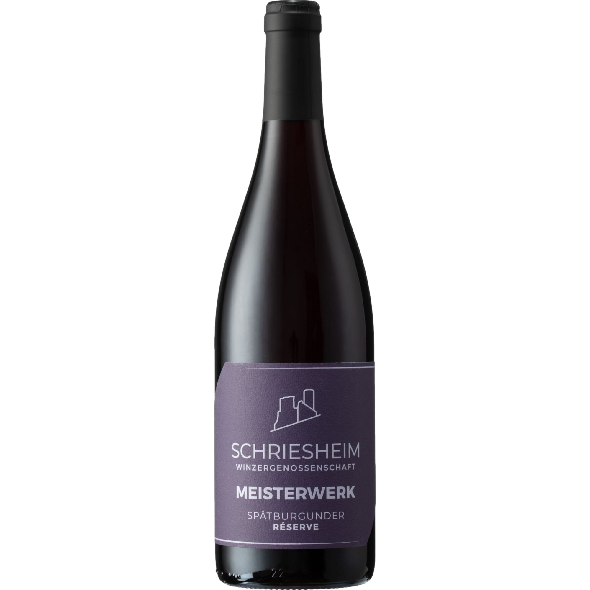 Schriesheimer Meisterwerk Spätburgunder, Trocken, Baden, Baden, 2021, Rotwein