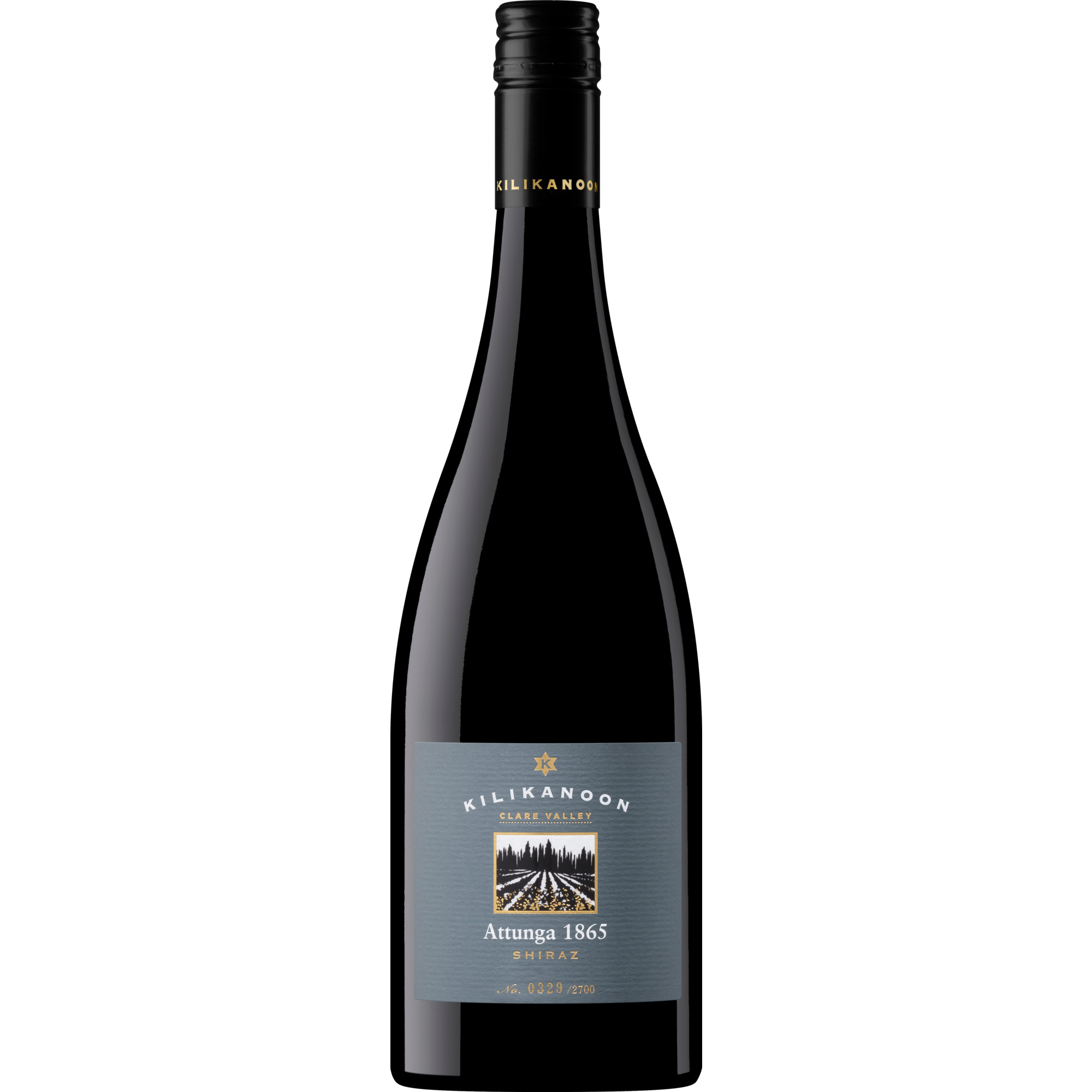 Image of Kilikanoon Attunga Shiraz, Clare Valley, South Australia, 2019, Rotwein