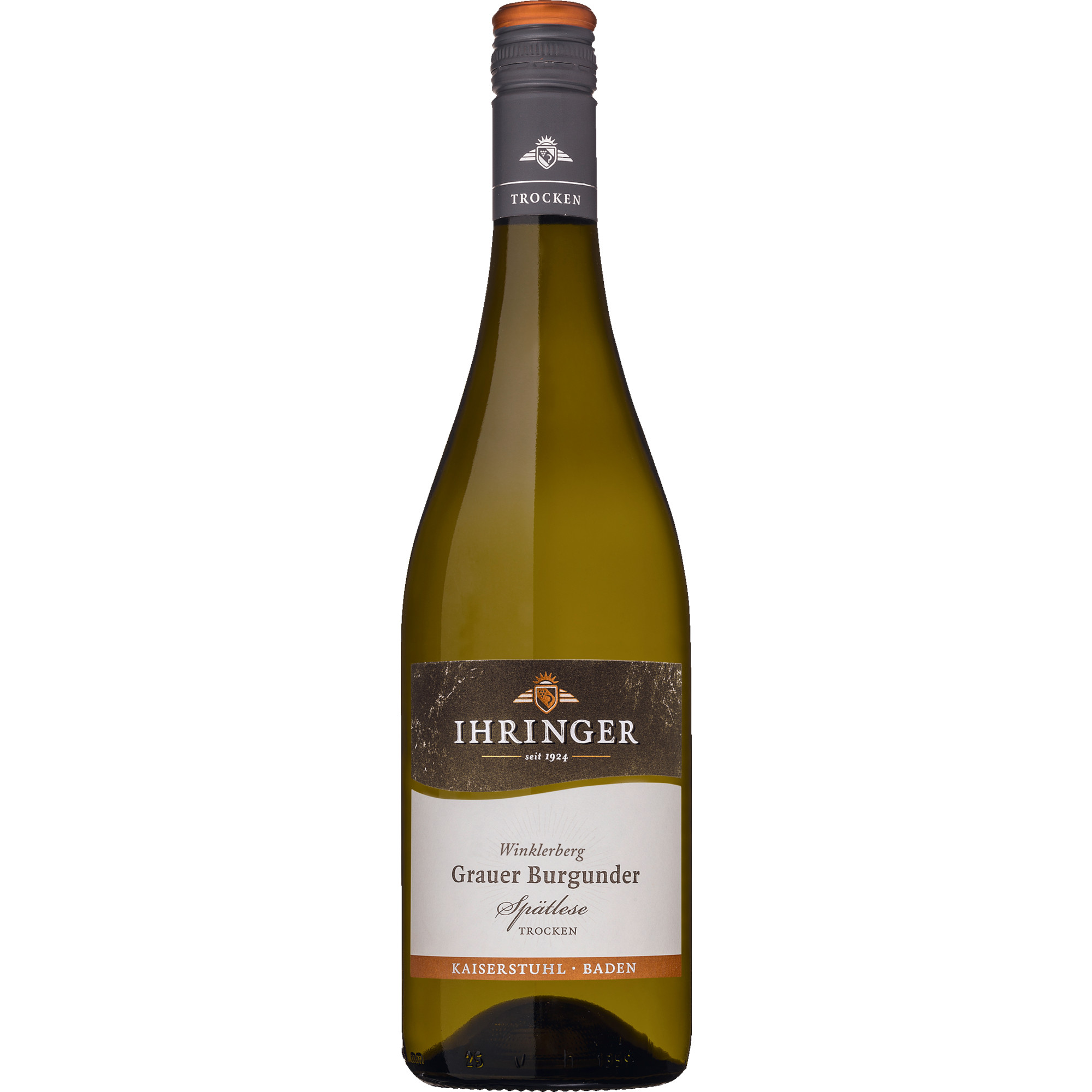 Image of Ihringer Winklerberg Grauer Burgunder Spätlese, Trocken, Baden, Baden, 2024, Weißwein