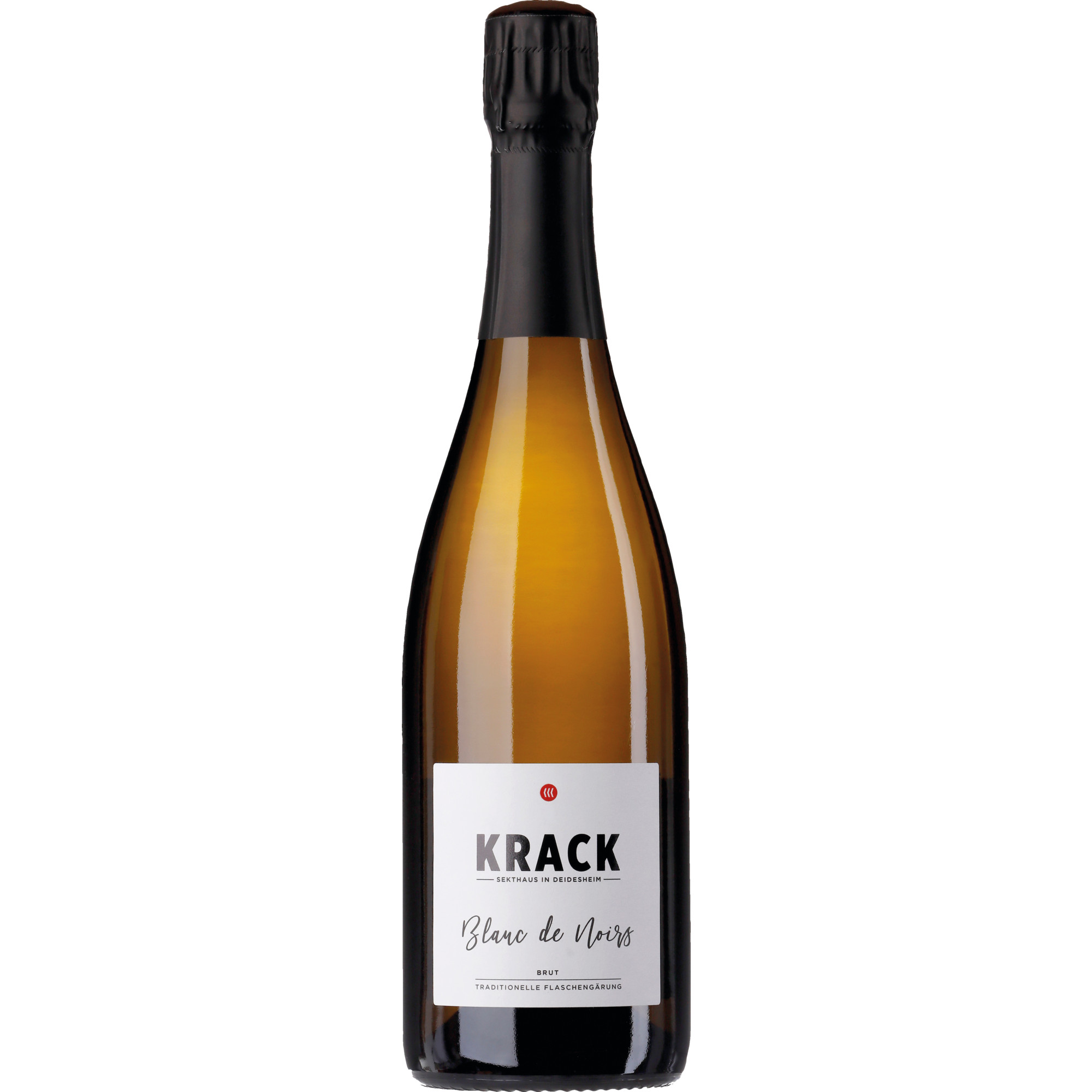 Image of Krack Blanc de Noirs Sekt, Brut, Deutscher Sekt, Deutscher Sekt, 2022, Schaumwein