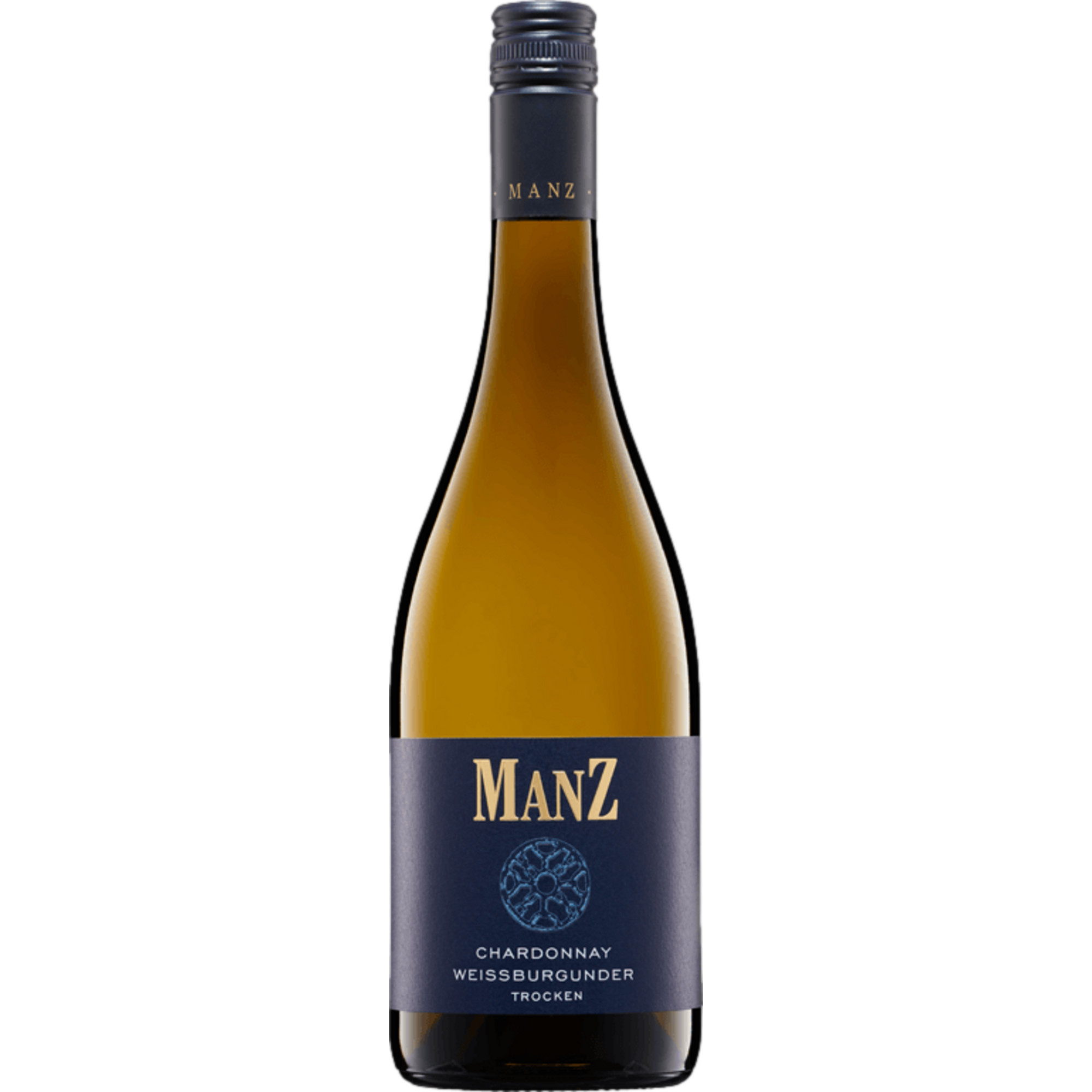 Image of Manz Chardonnay & Weißburgunder, Trocken, Rheinhessen, Rheinhessen, 2024, Weißwein