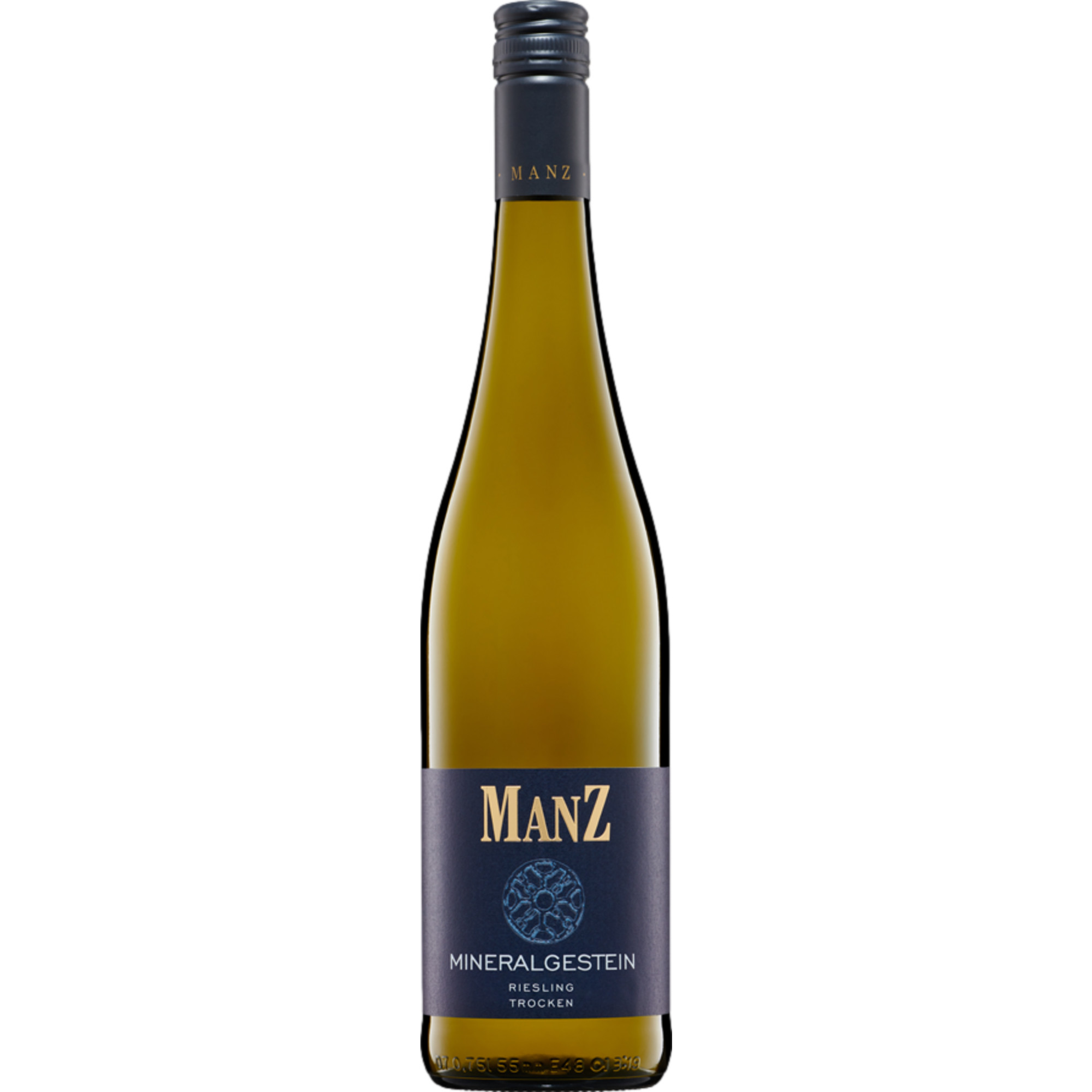 Manz Riesling Mineralgestein, Trocken, Rheinhessen, Rheinhessen, 2024, Weißwein
