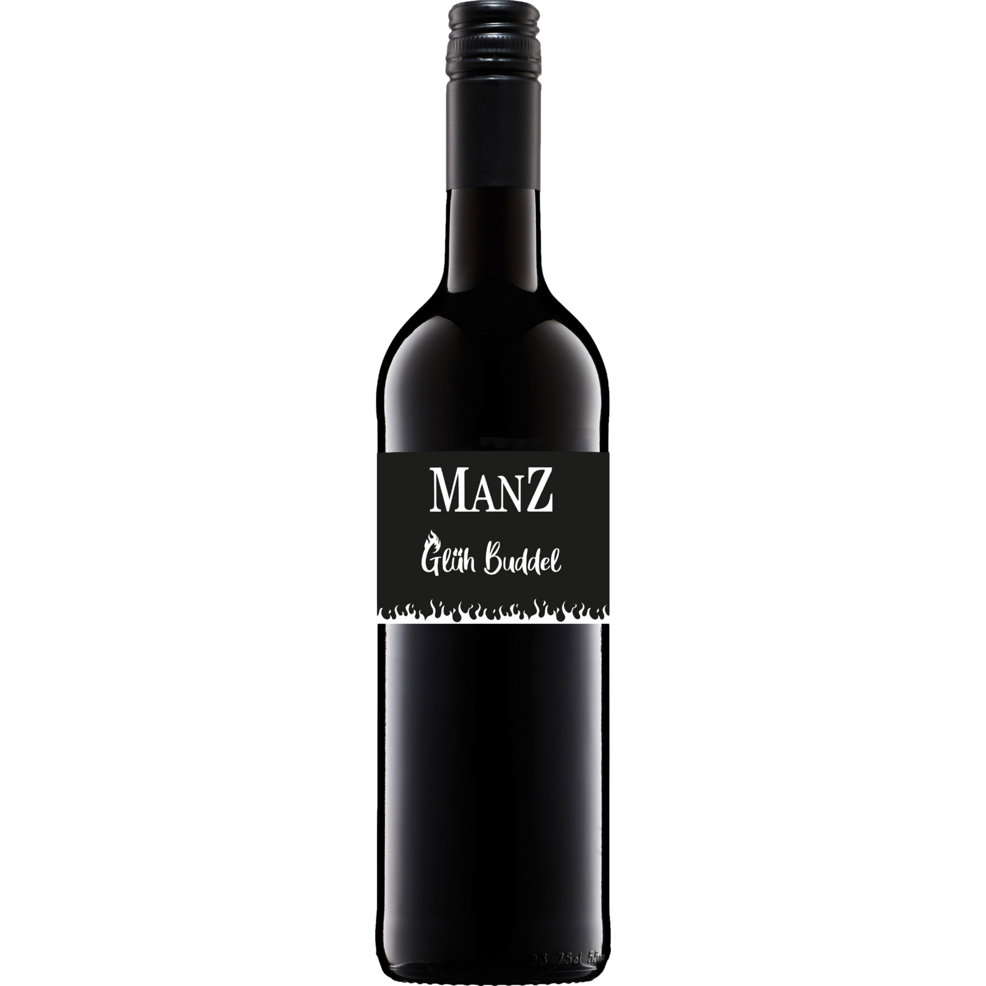Manz Glüh Buddel Glühwein Rot, Aromatisiertes weinhaltiges Getränk, Rheinhessen, Rotwein