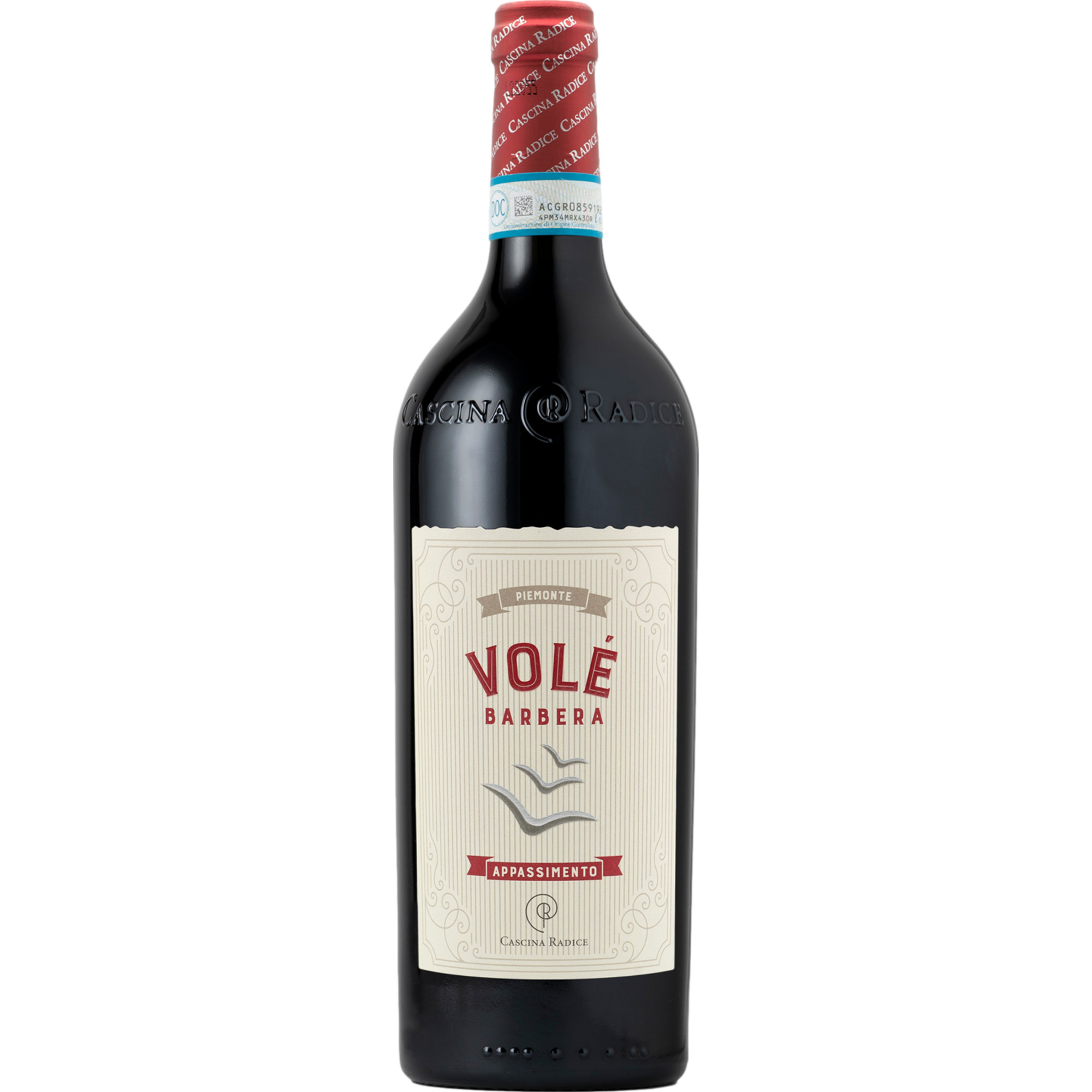 Cascina Radice Volé Barbera Appassimento, Barbera d’Asti DOC, Piemont, 2023, Rotwein