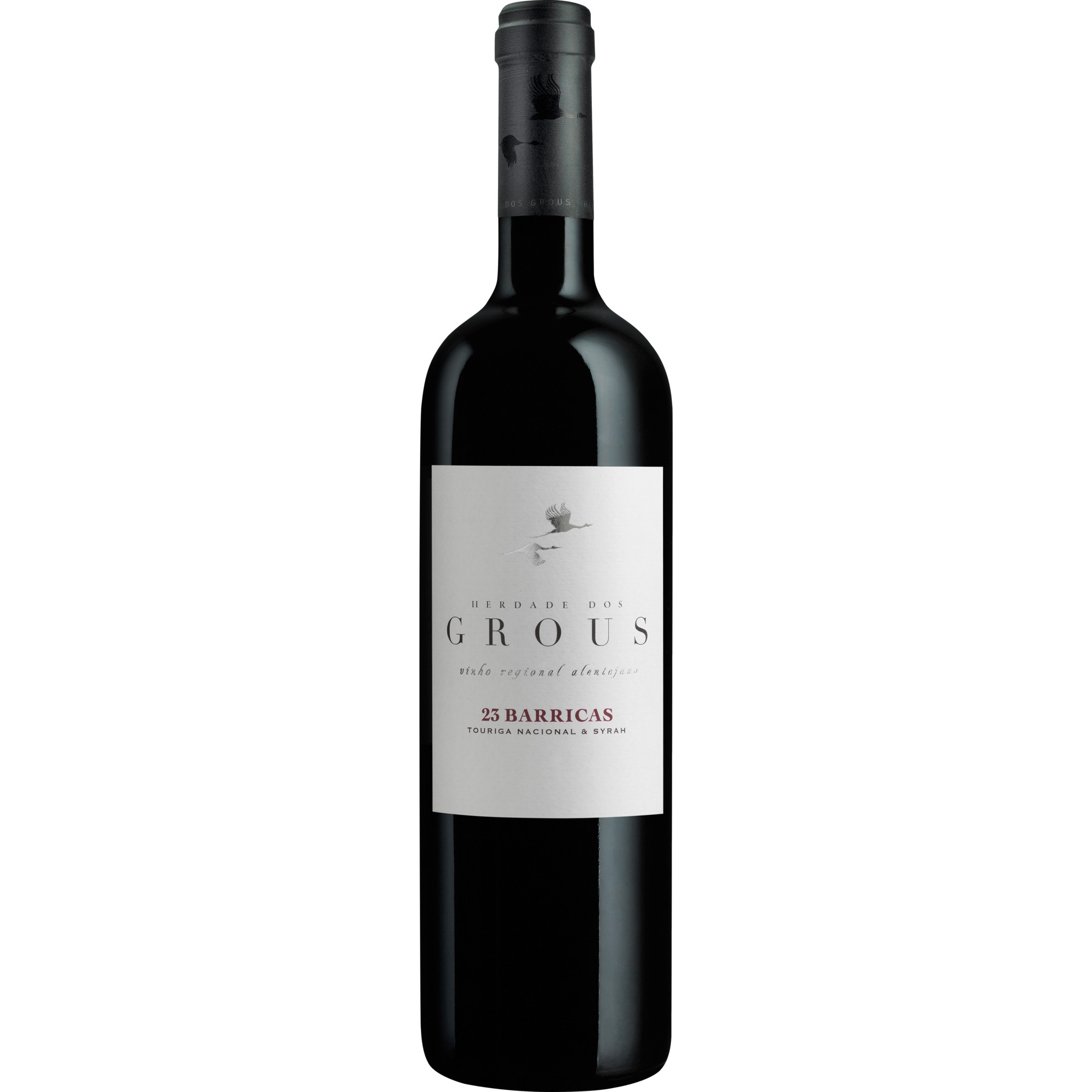 Herdade dos Grous 23 Barricas, Vinho Regional Alentejano, Alentejo, 2023, Rotwein