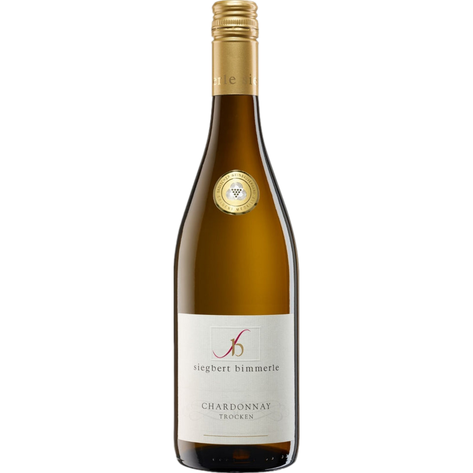 Siegbert Bimmerle Chardonnay Kabinett, Trocken, Baden, Baden, 2023, Weißwein