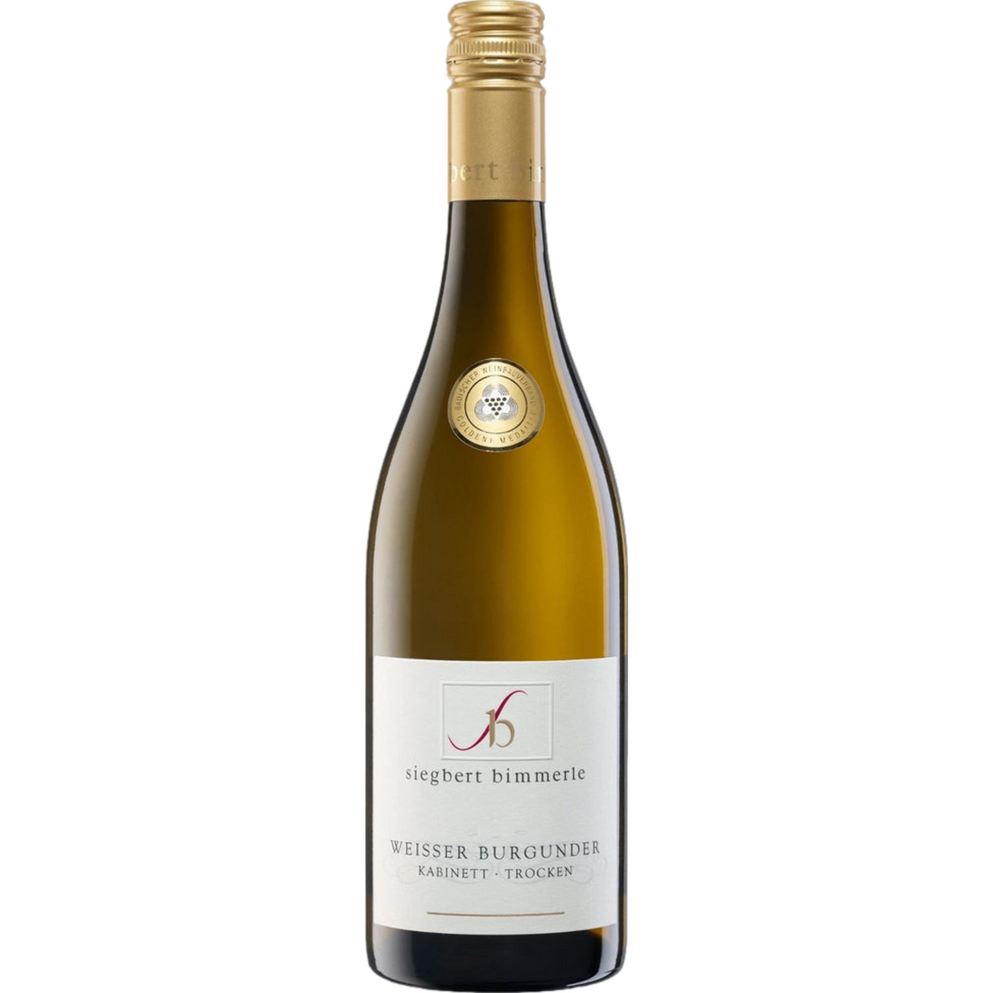 Siegbert Bimmerle Weissburgunder Kabinett, Trocken, Baden, Baden, 2024, Weißwein