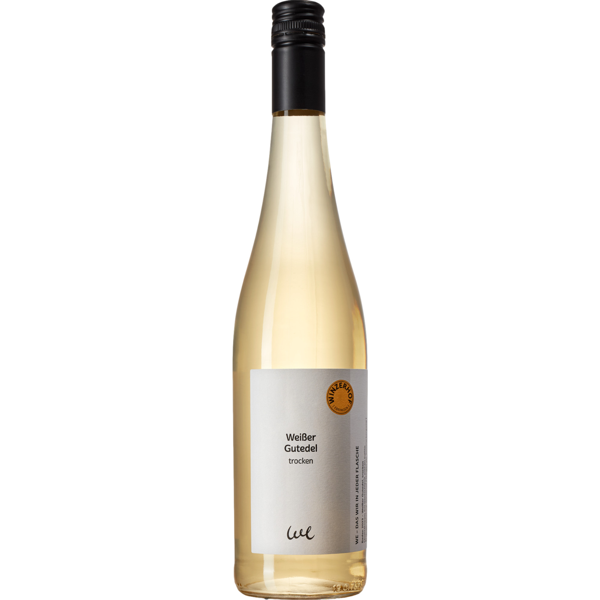 Winzerhof Ebringen Weißer Gutedel QbA, Trocken, Baden, Baden, 2023, Weißwein